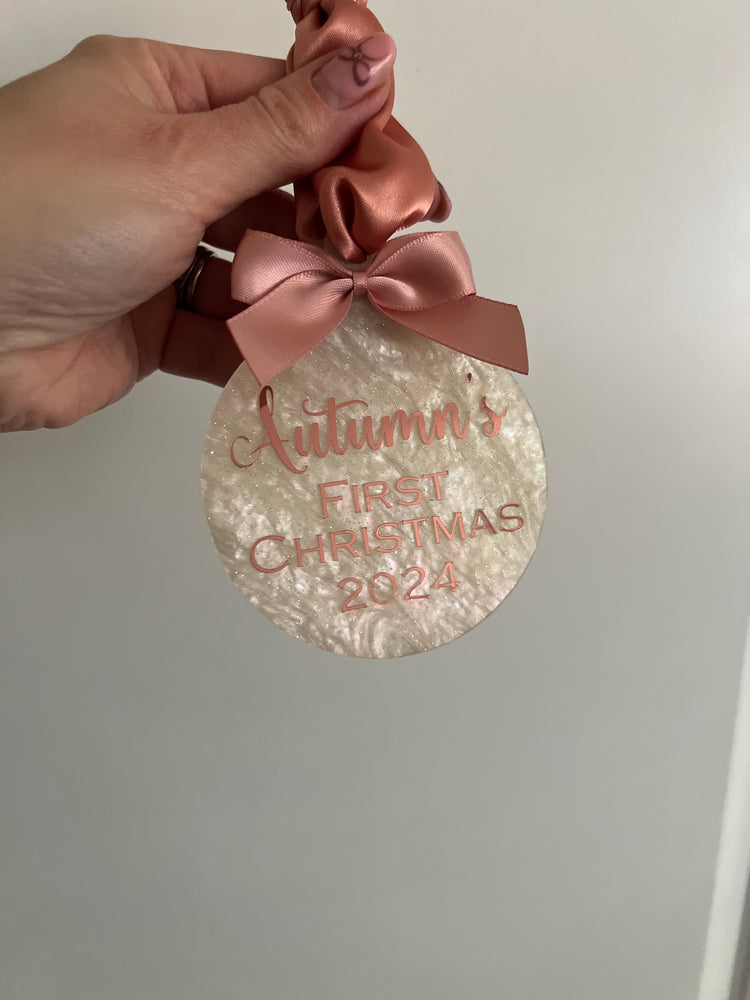 Personalised Christmas Baubles
