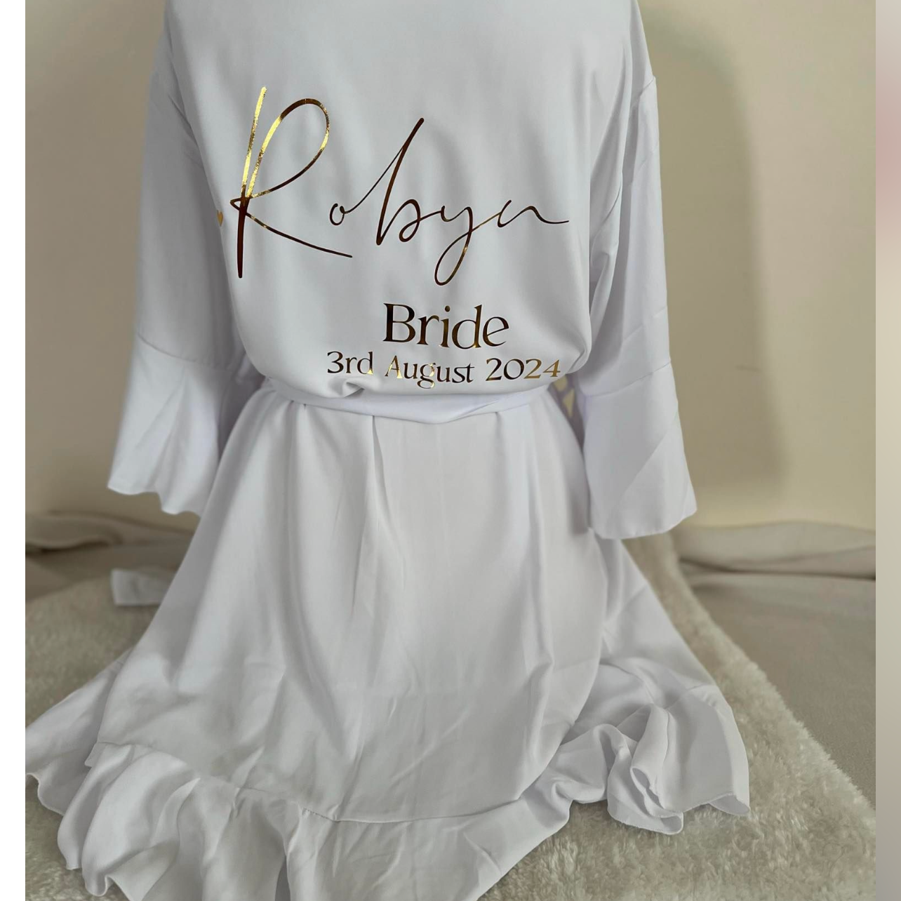 Frill Child Sleeve Robe