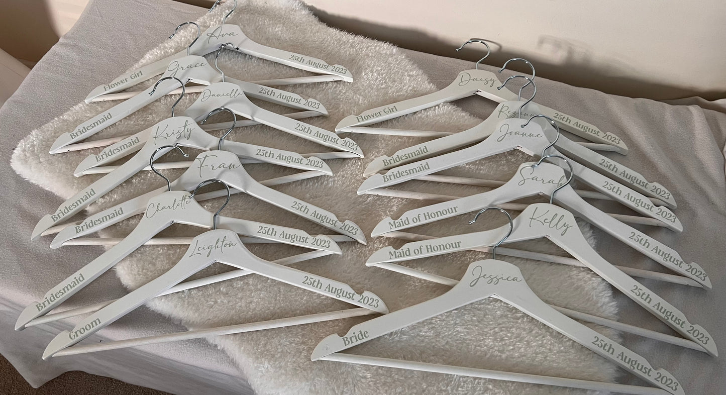 Personalised Wooden Hangers