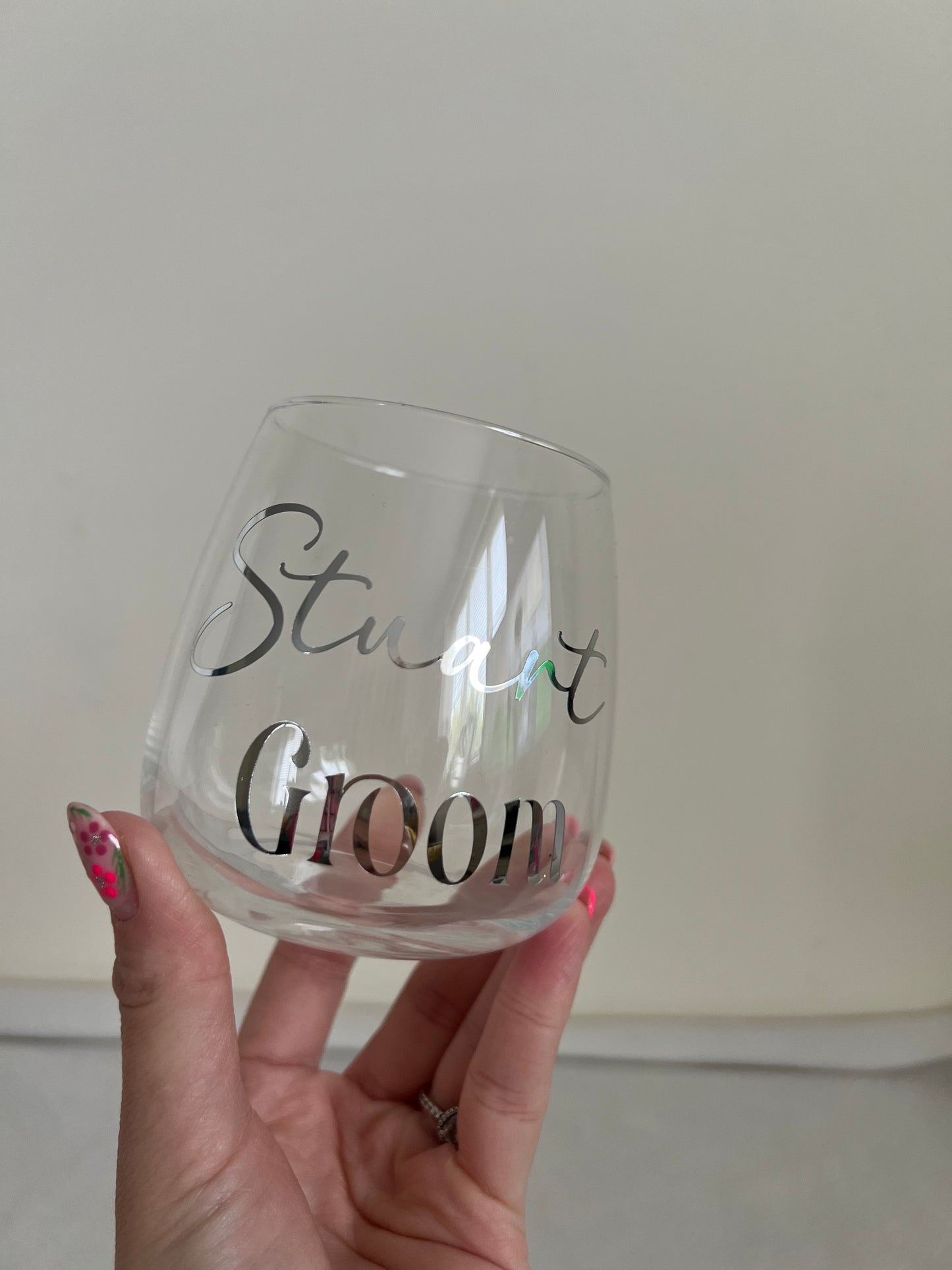 Personalised Whisky glass