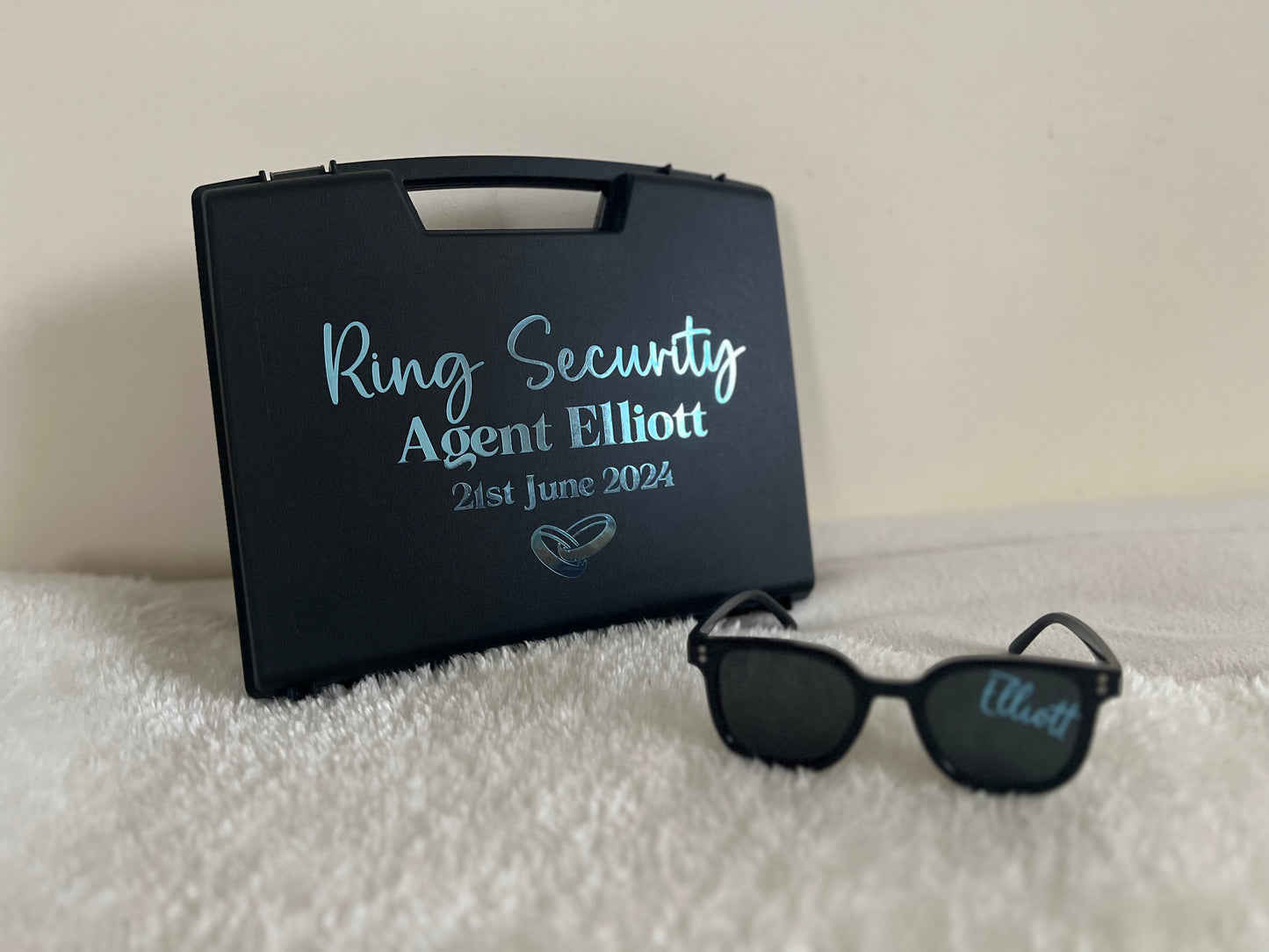 Kids Black Personalised sunglasses