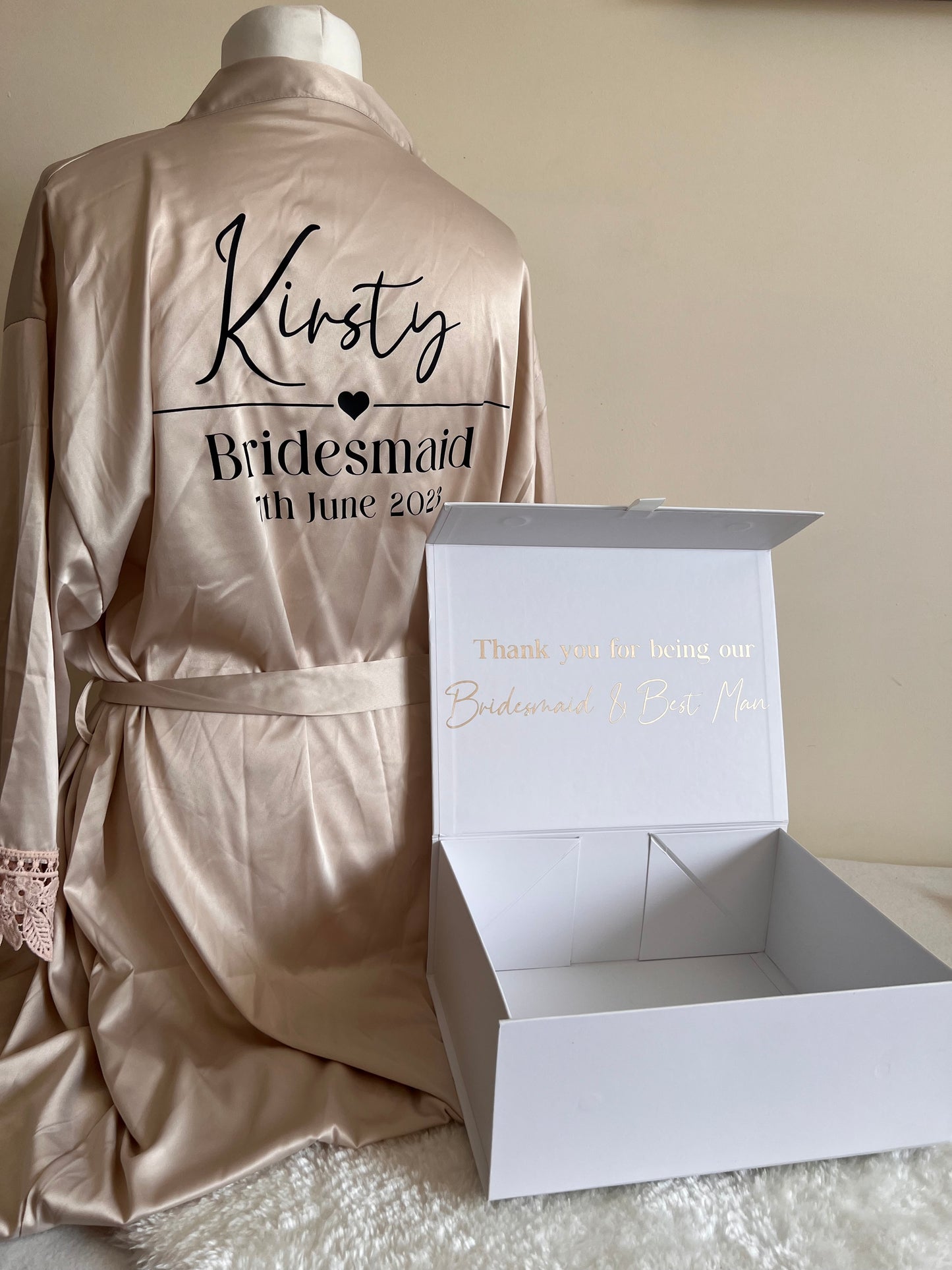 Empty Personalised Gift Box