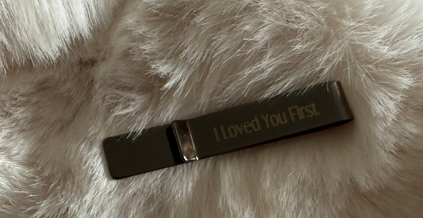 Engraved Tie Pin
