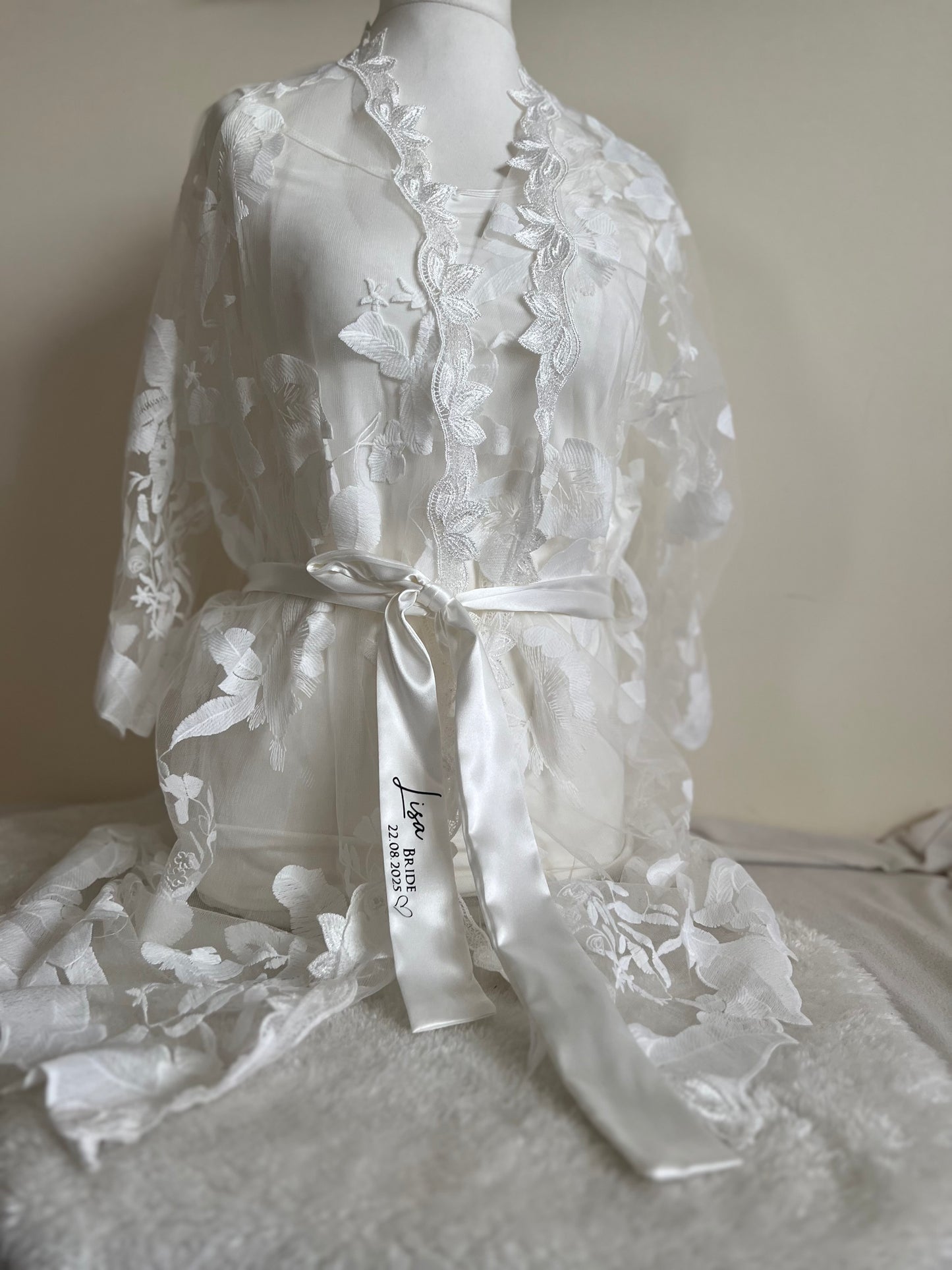Full Lace Robe with Slip