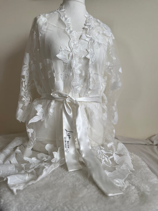 Full Lace Robe with Slip