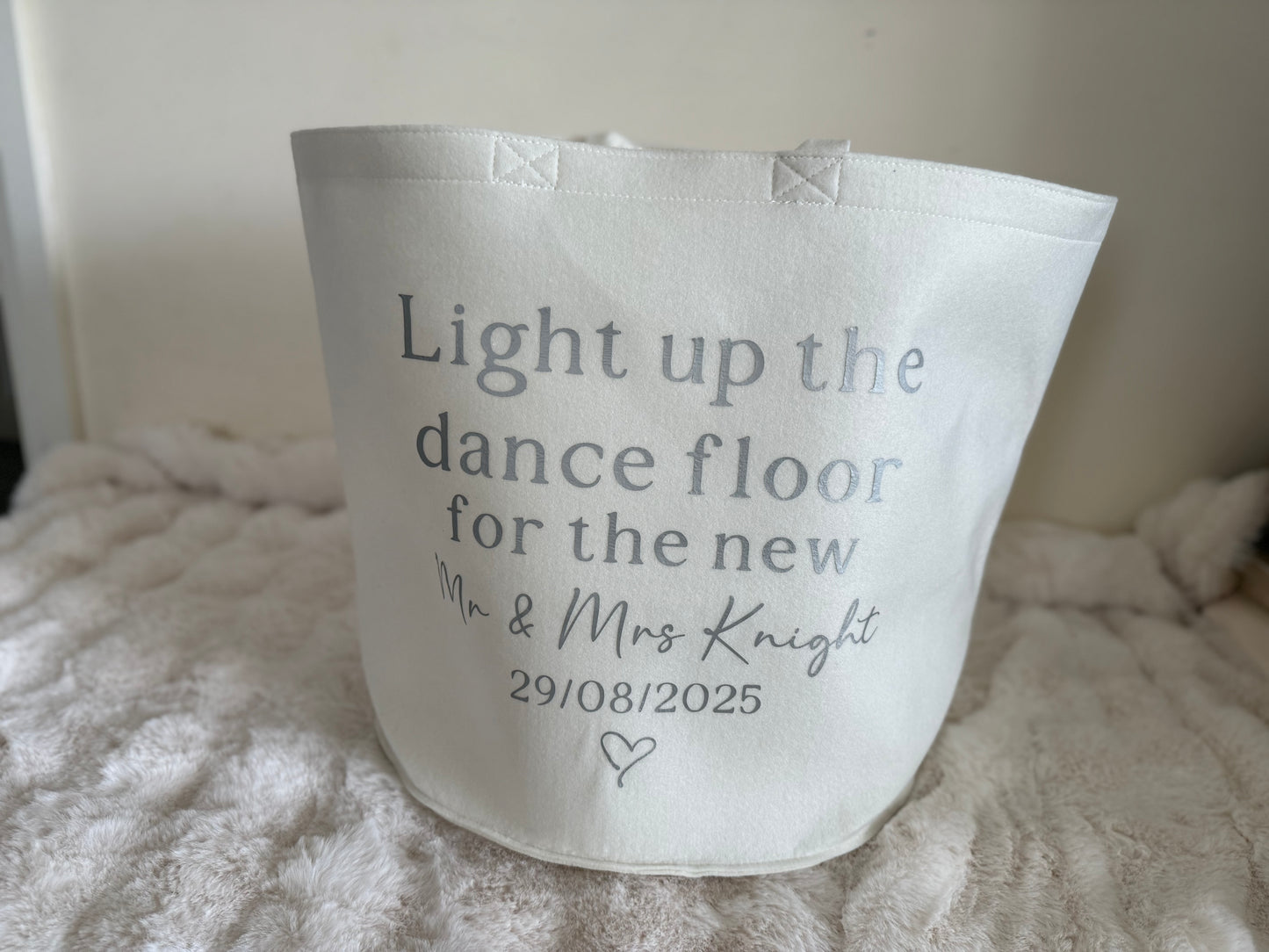 Personalised Felt Storage Basket's/Trugs