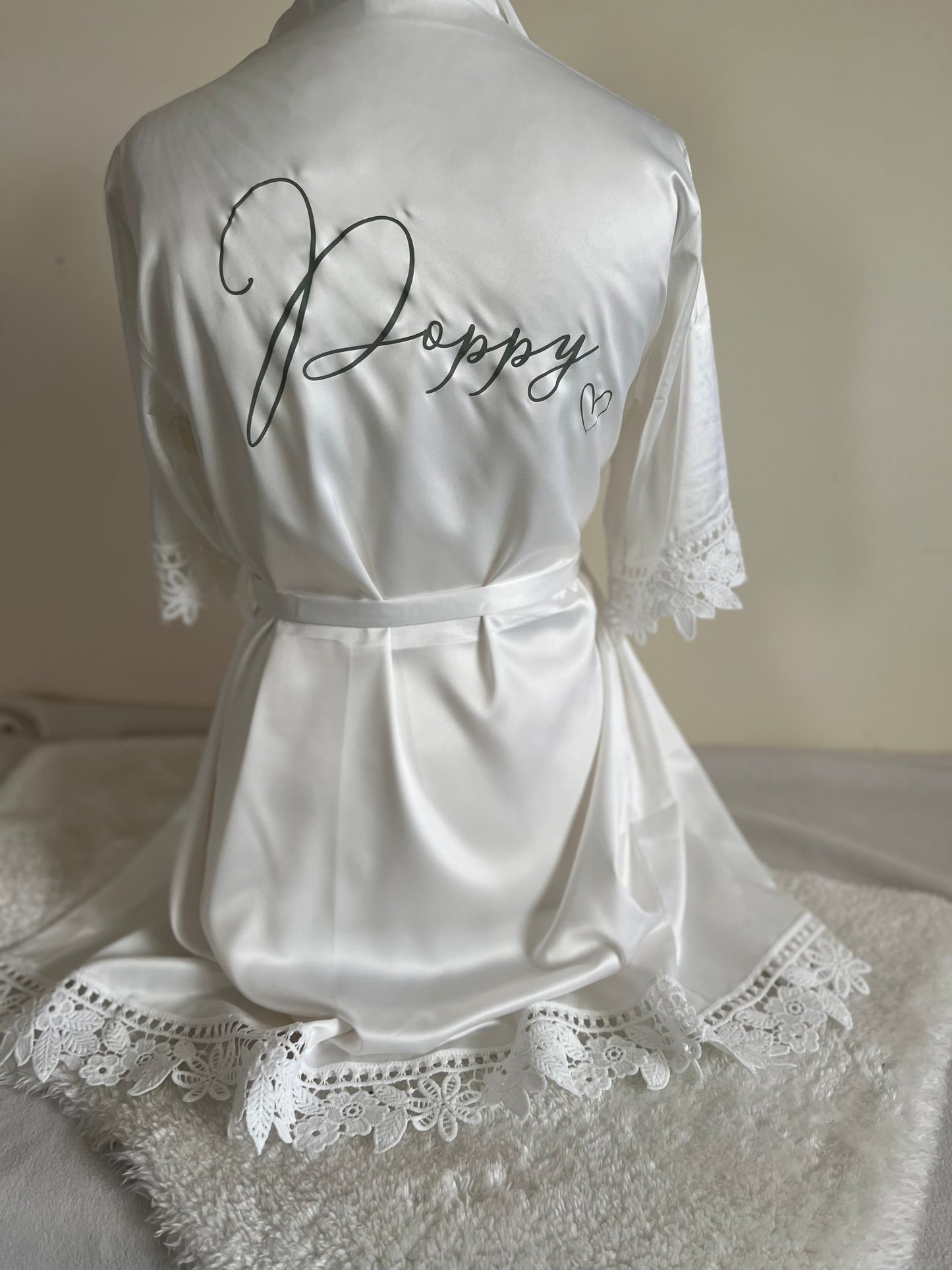 Lace Sleeve Child Robe