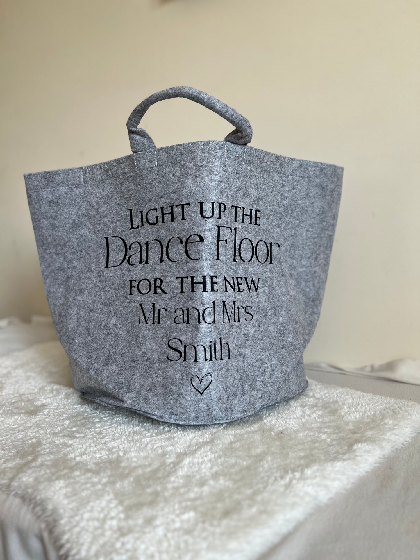 Personalised Felt Storage Basket's/Trugs