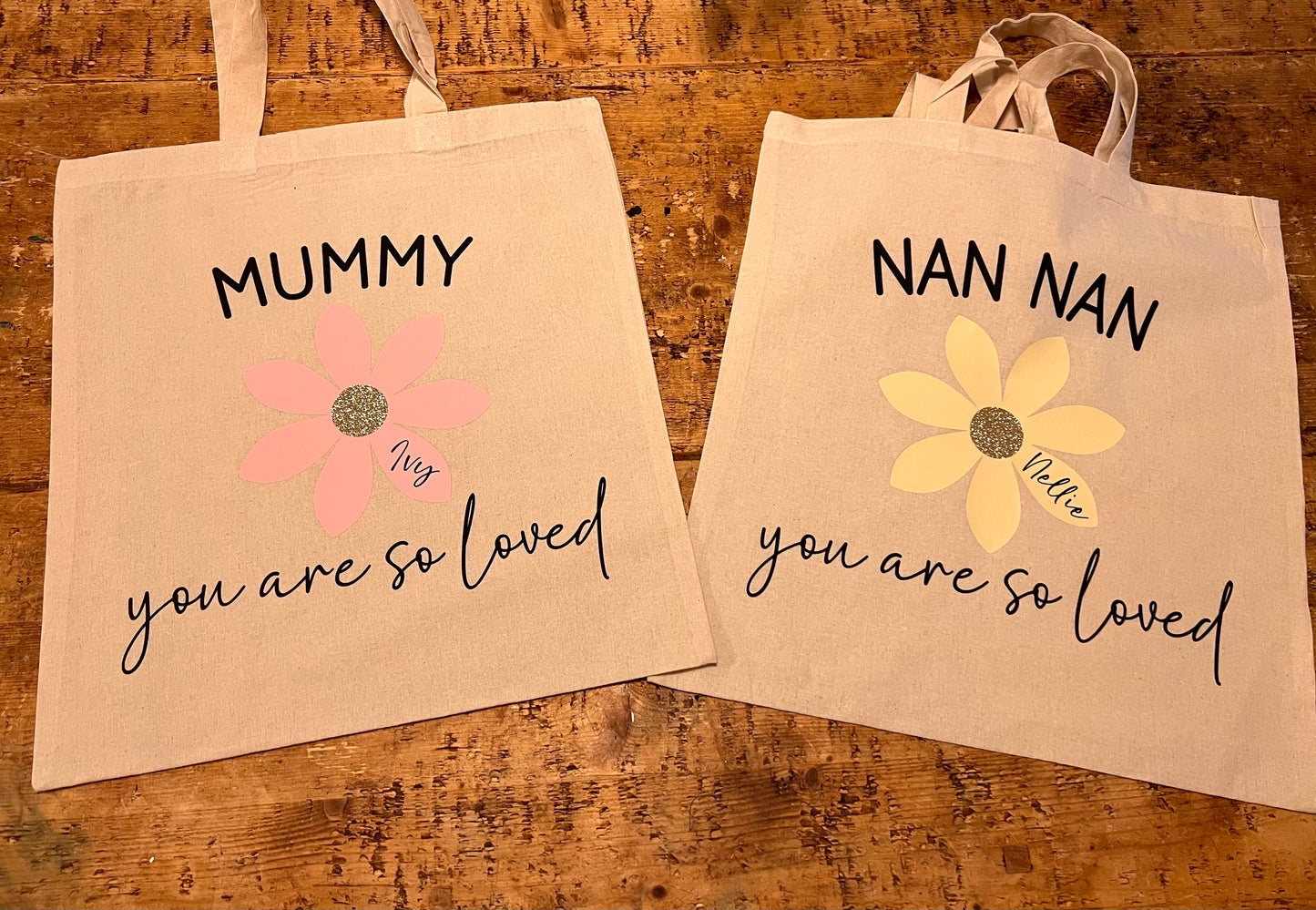 Personalised Tote Carrier Bag