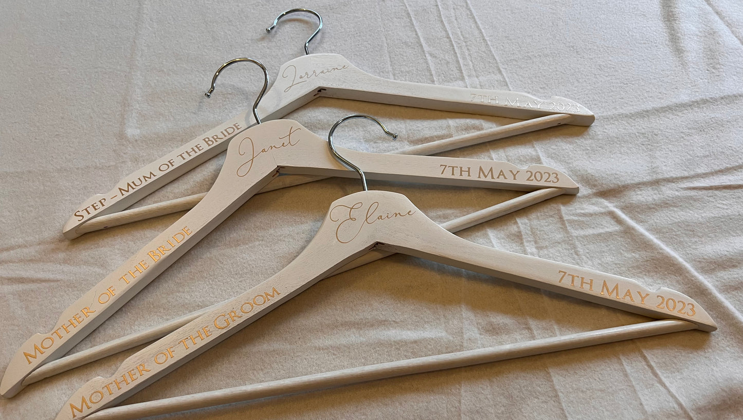 Personalised Wooden Hangers