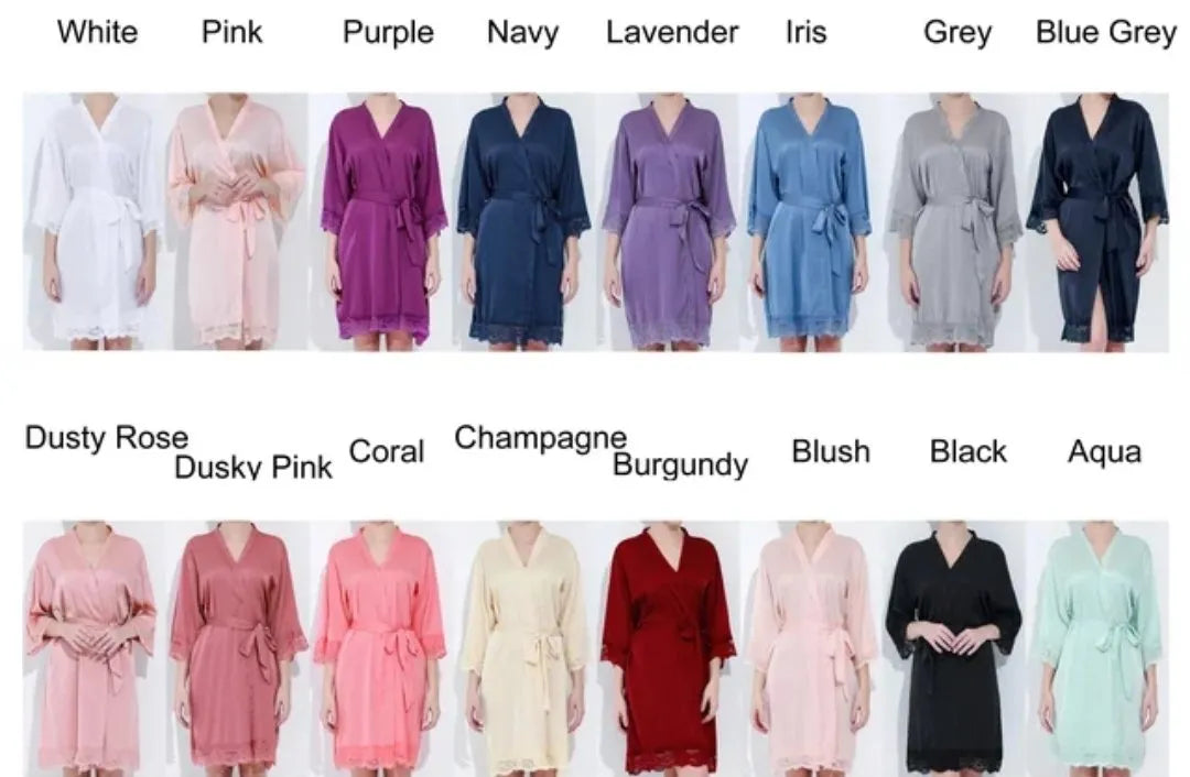 Child Delicate Lace Sleeve Robe