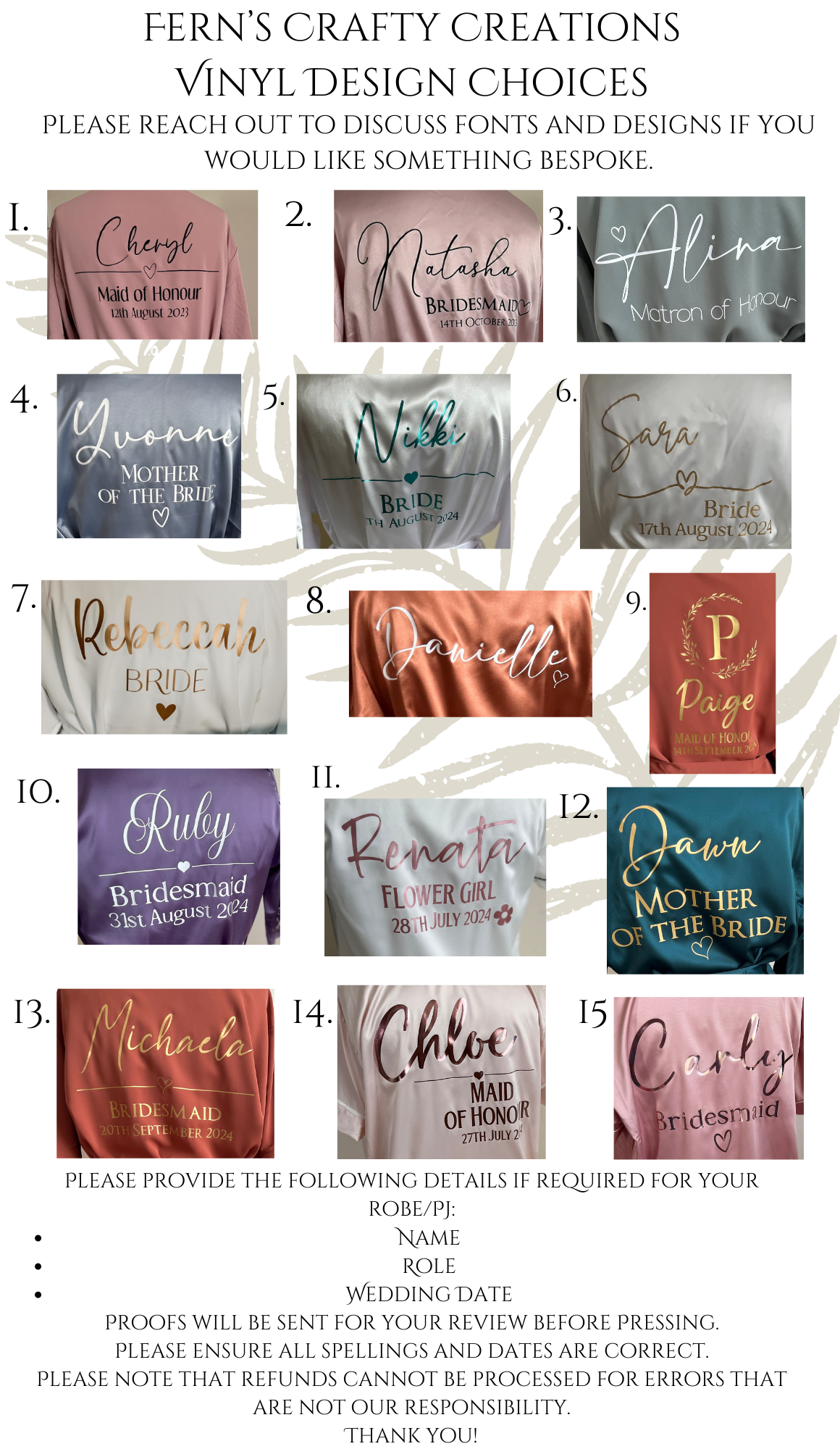 Personalised Tote bags