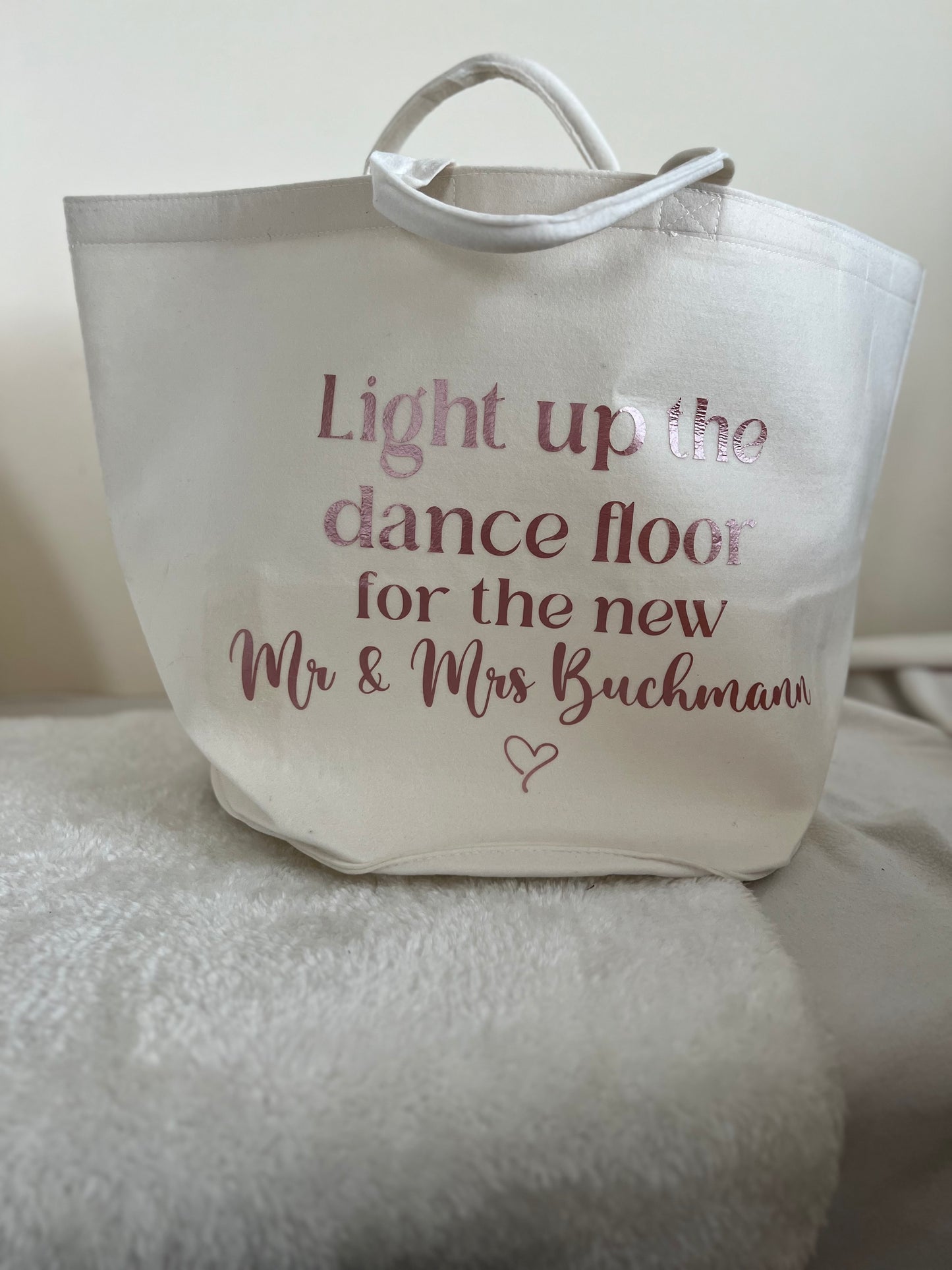 Personalised Felt Storage Basket's/Trugs