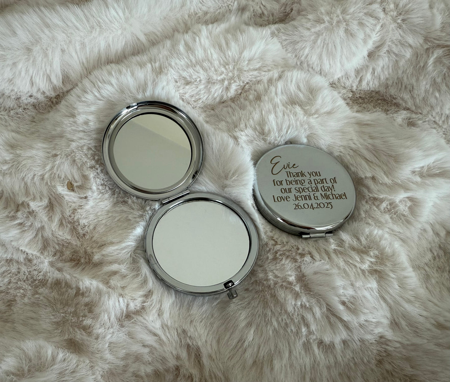 Personalised Pocket mirrors