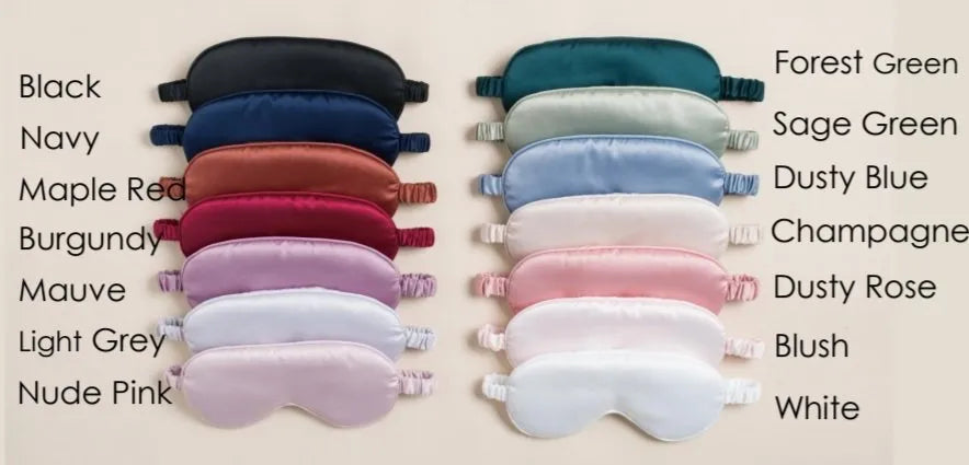 Personalised Satin Eye Mask