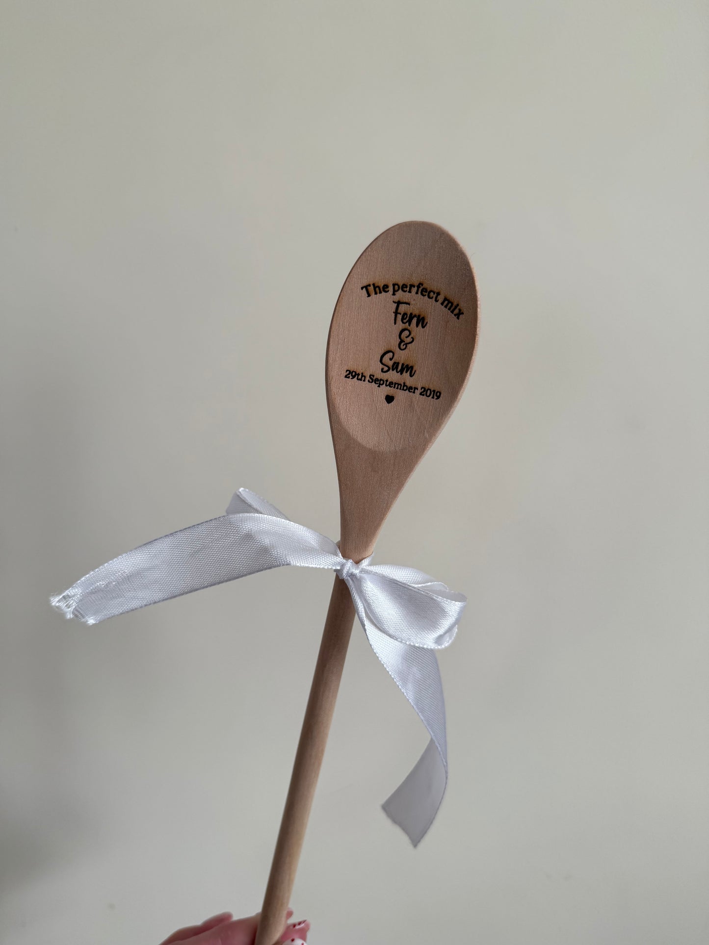 Wooden Personalised Cooking Spoon