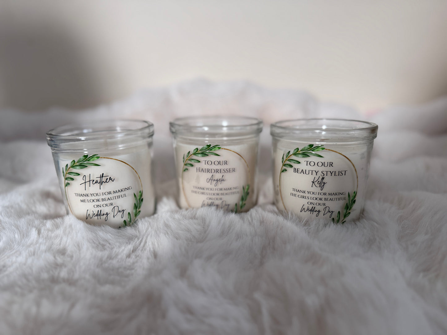 Personalised Candle