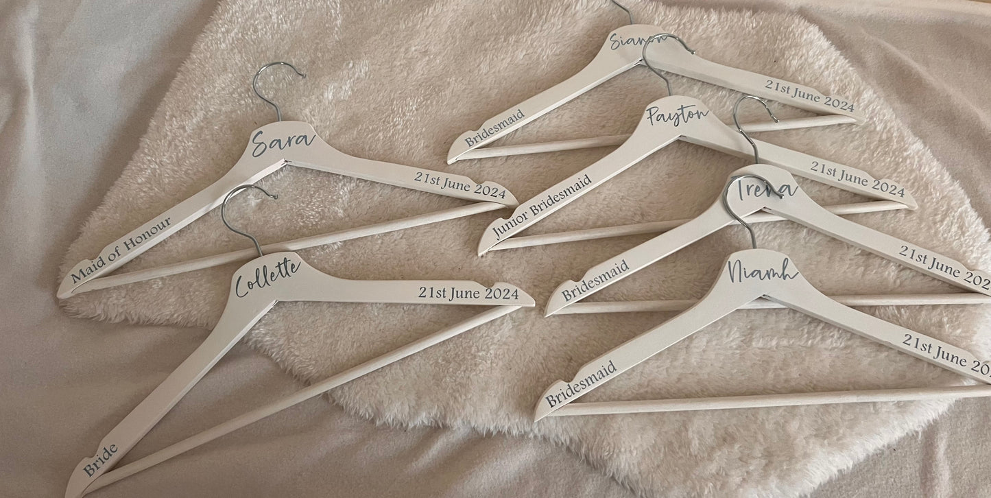 Personalised Wooden Hangers