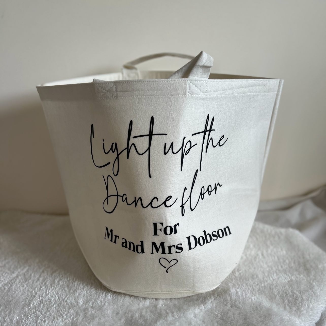 Personalised Felt Storage Basket's/Trugs