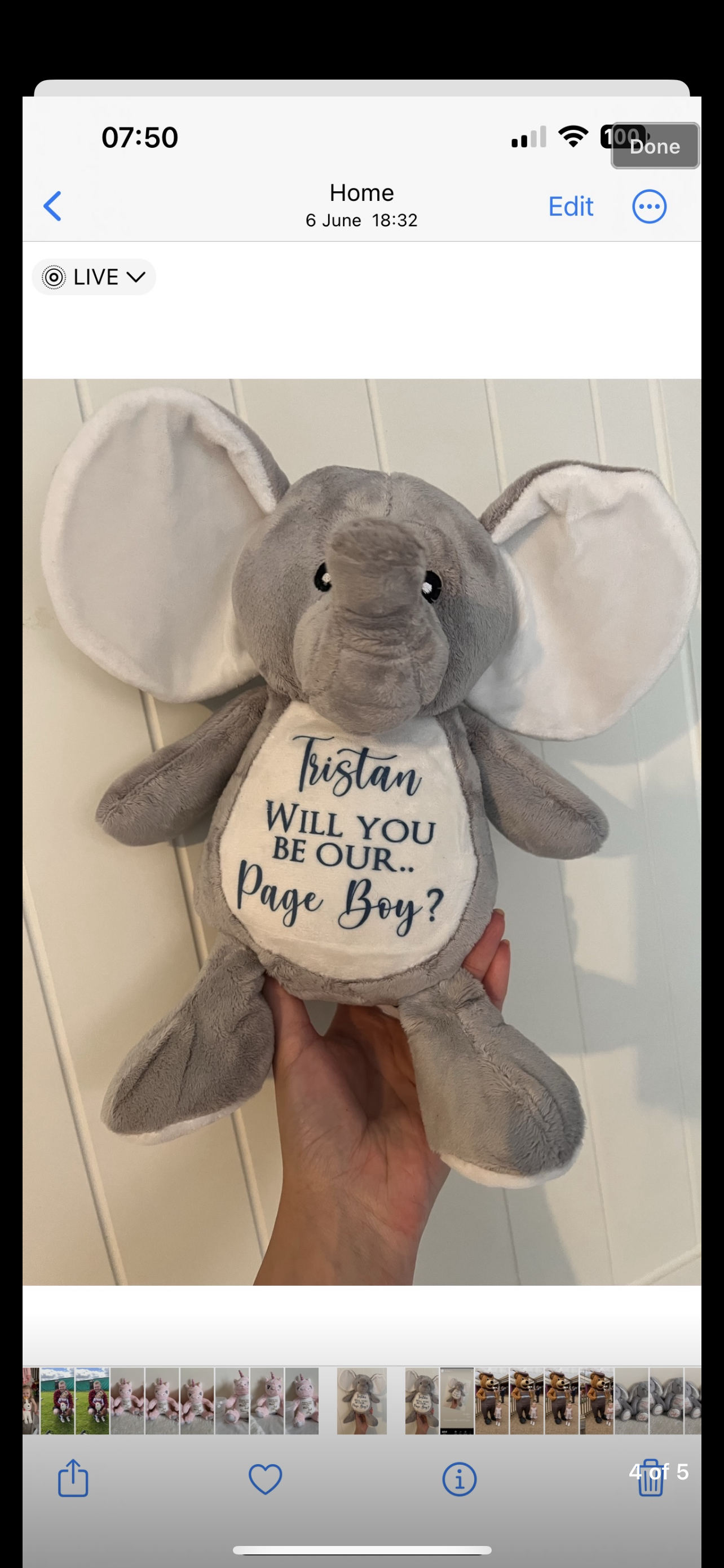 Personalised Mumbles Teddy’s Various