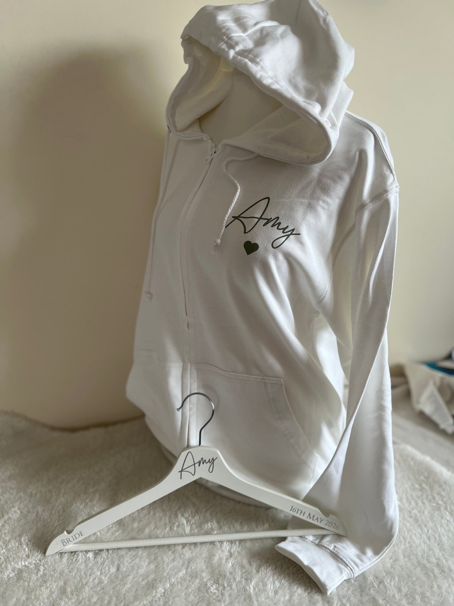 Personalised Zip up Hoodies