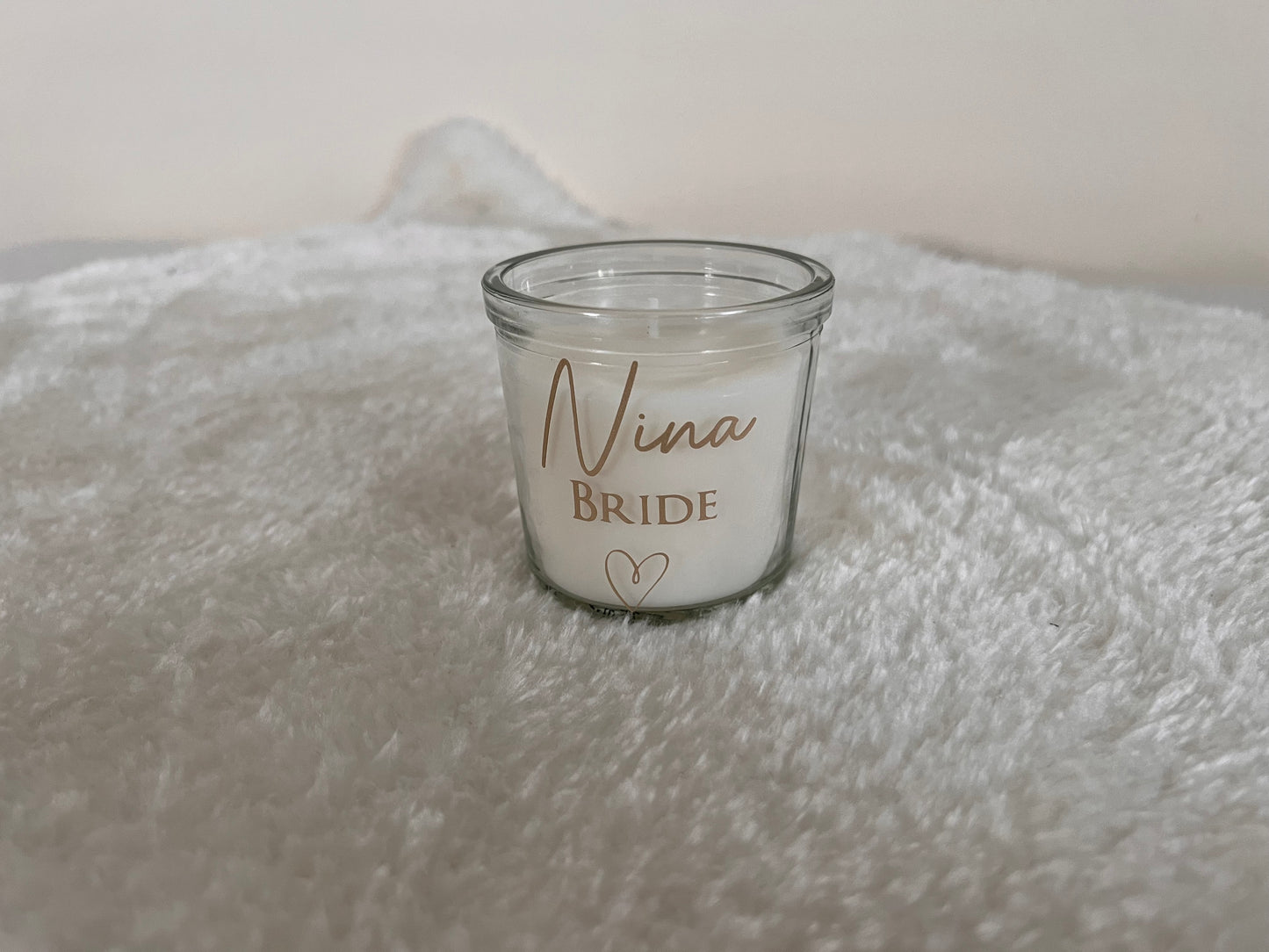 Personalised Candle