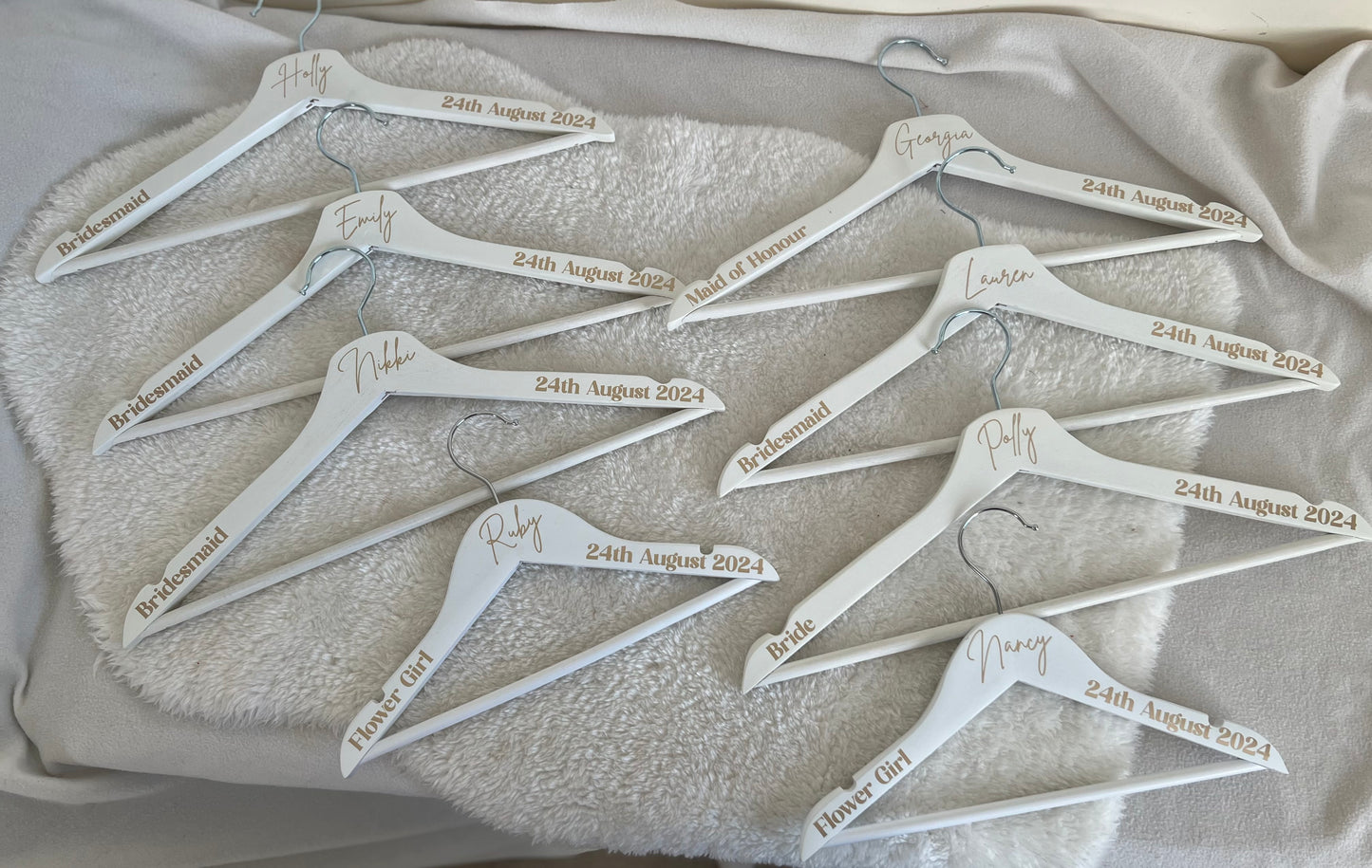 Personalised Wooden Hangers