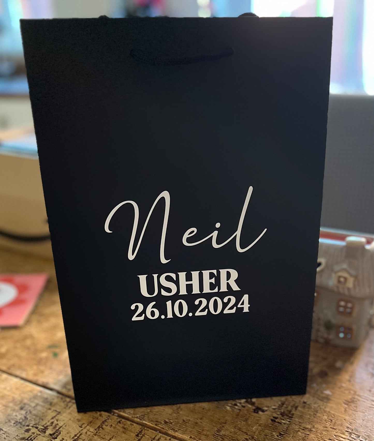 Small Gift Bags - White or Black