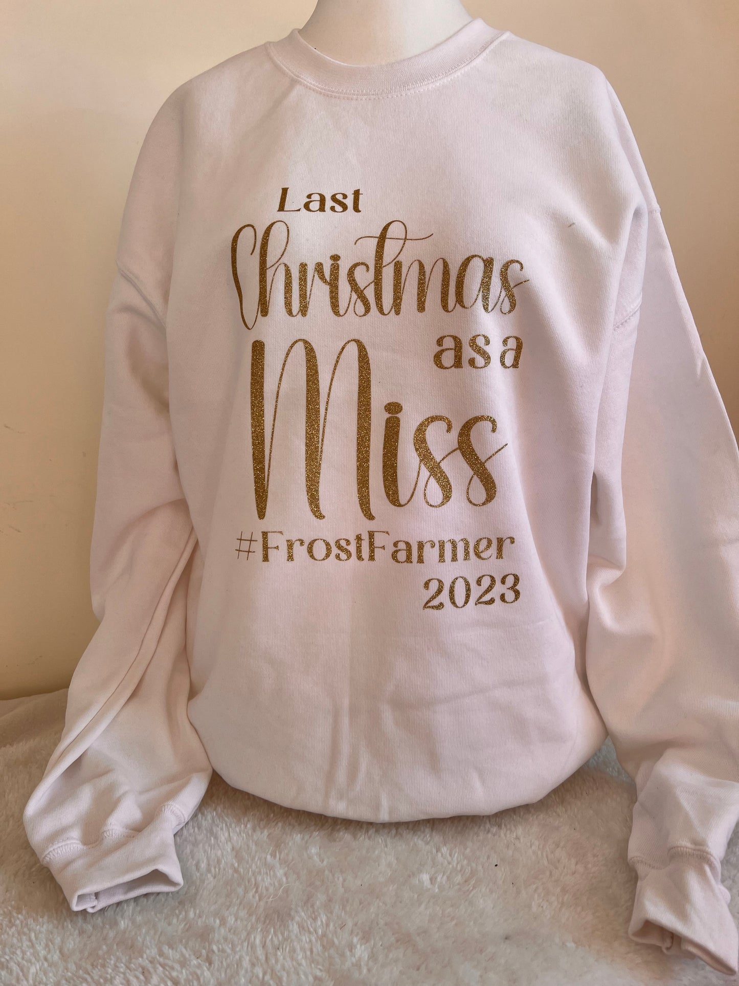 Christmas Sweater- Last Christmas as a Miss/Mr