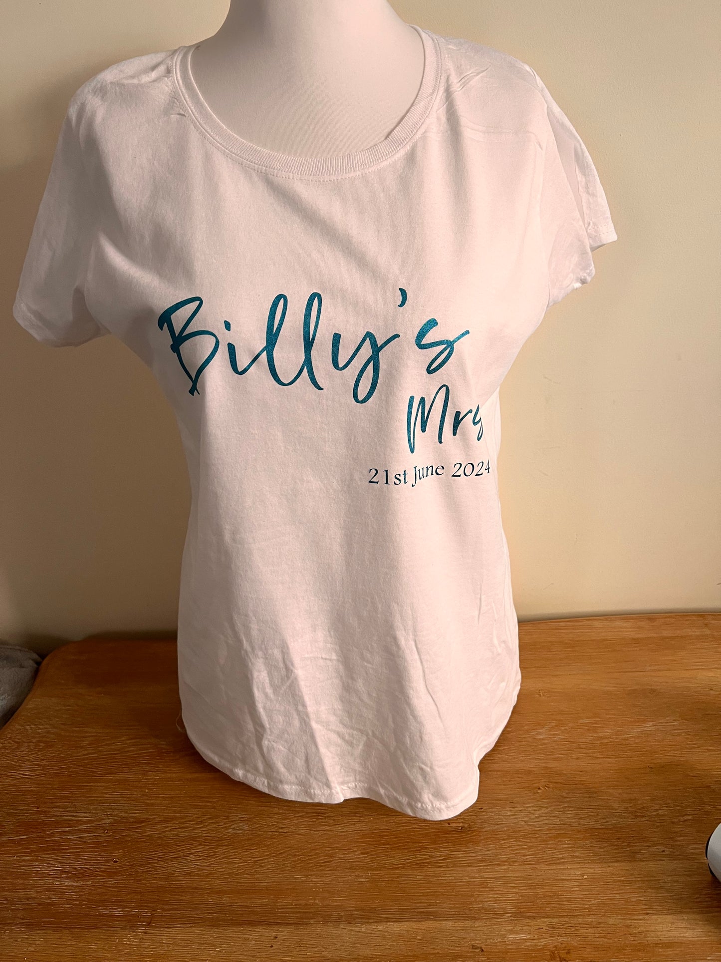 Personalised Ladies Fitted T-shirt
