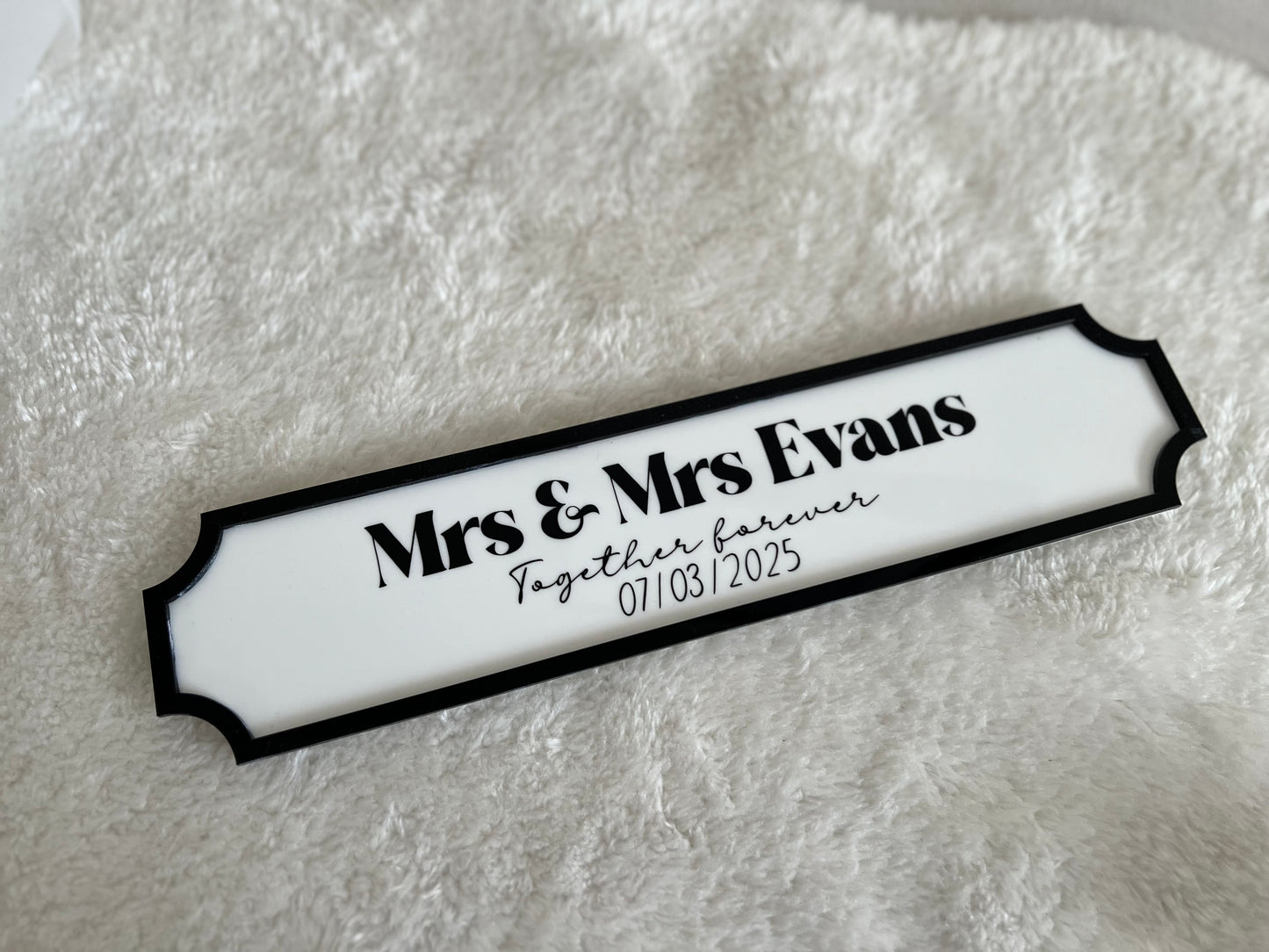 Personalised Street Sign