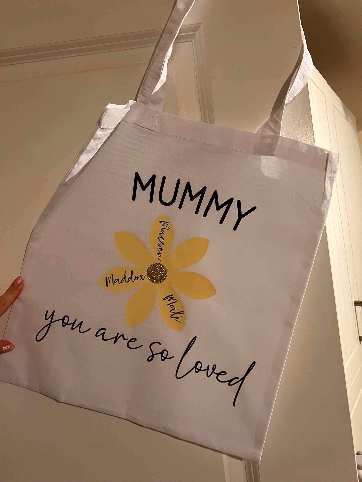 Personalised Tote Carrier Bag