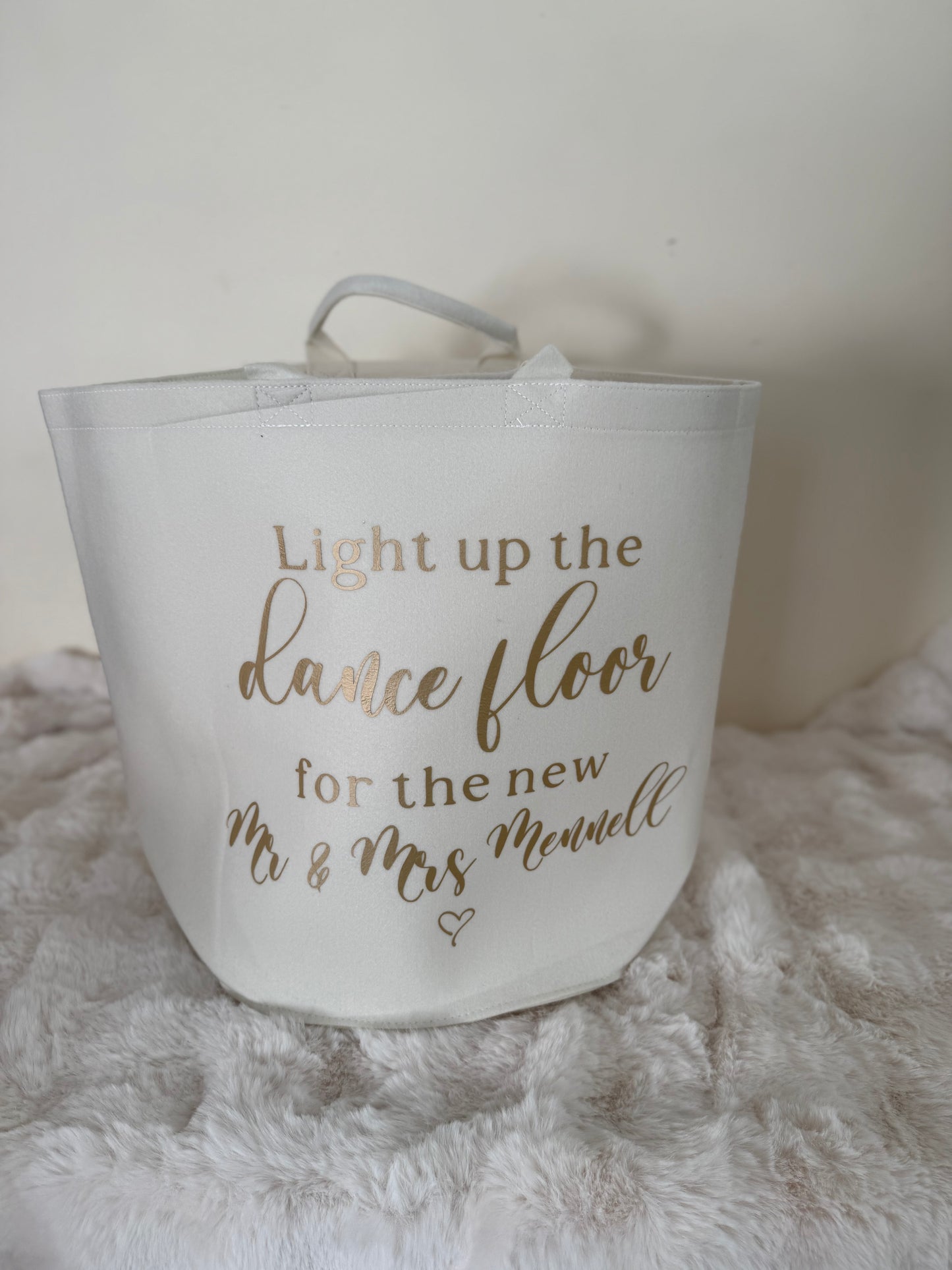 Personalised Felt Storage Basket's/Trugs