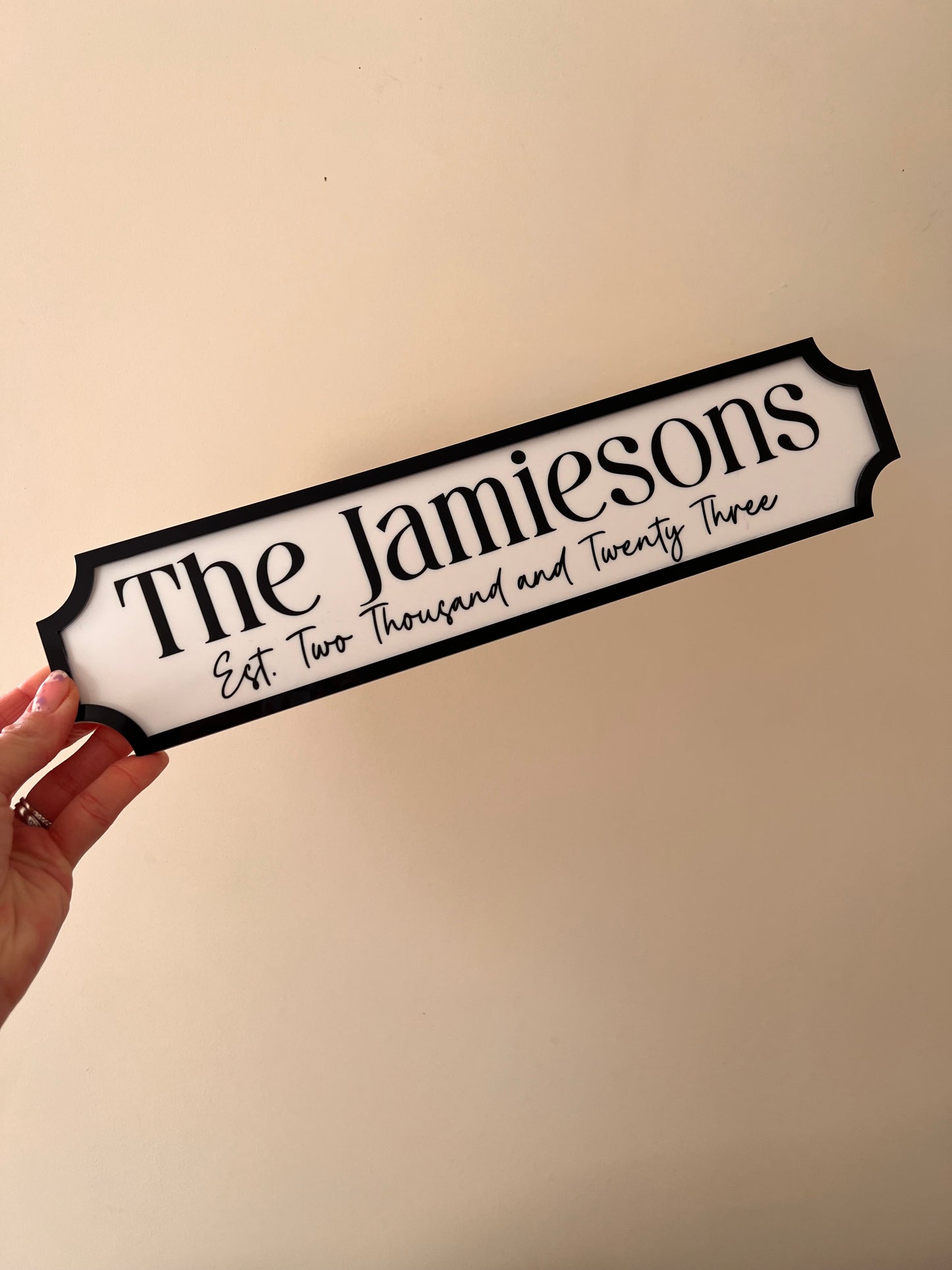 Personalised Street Sign