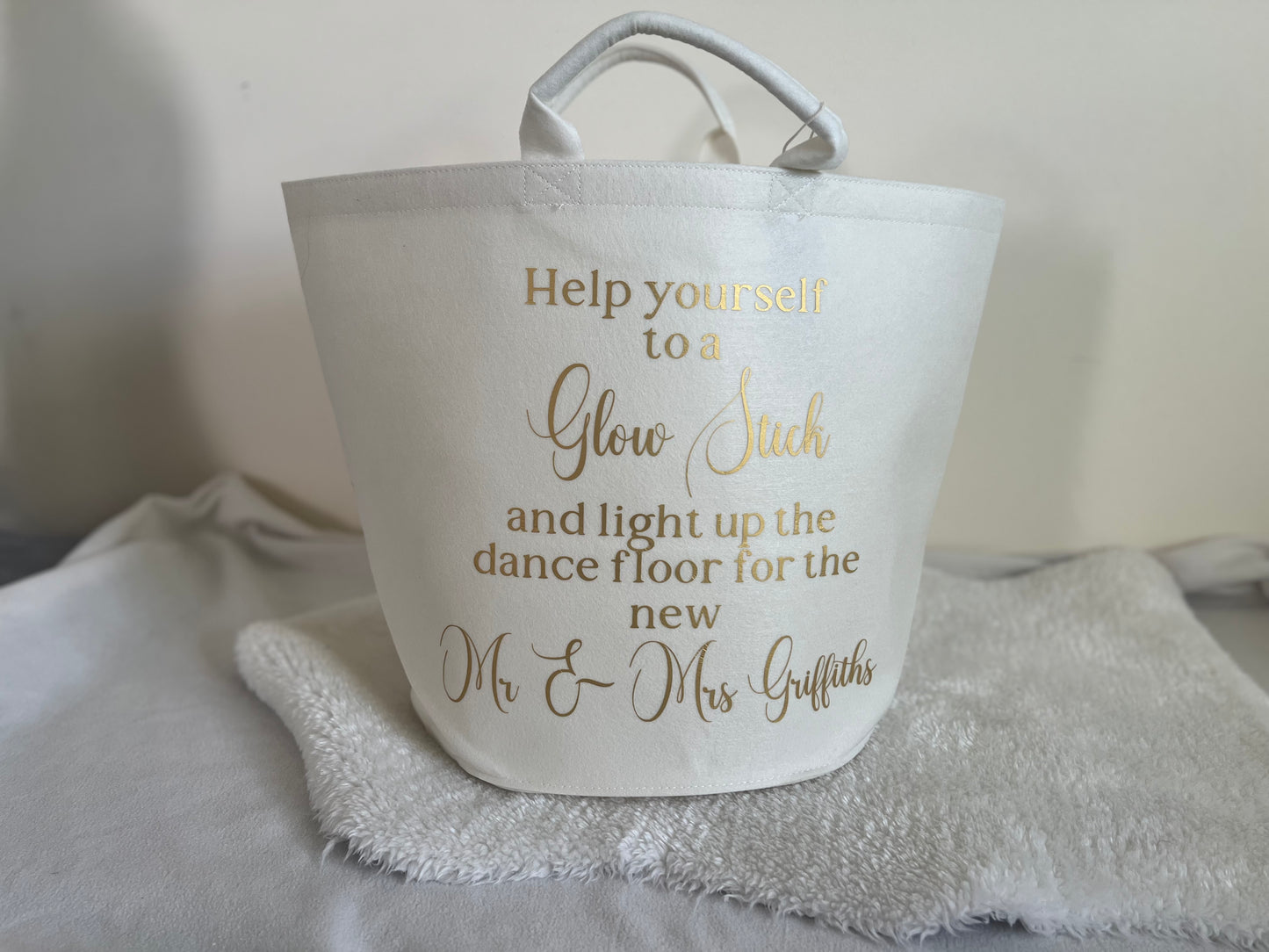 Personalised Felt Storage Basket's/Trugs
