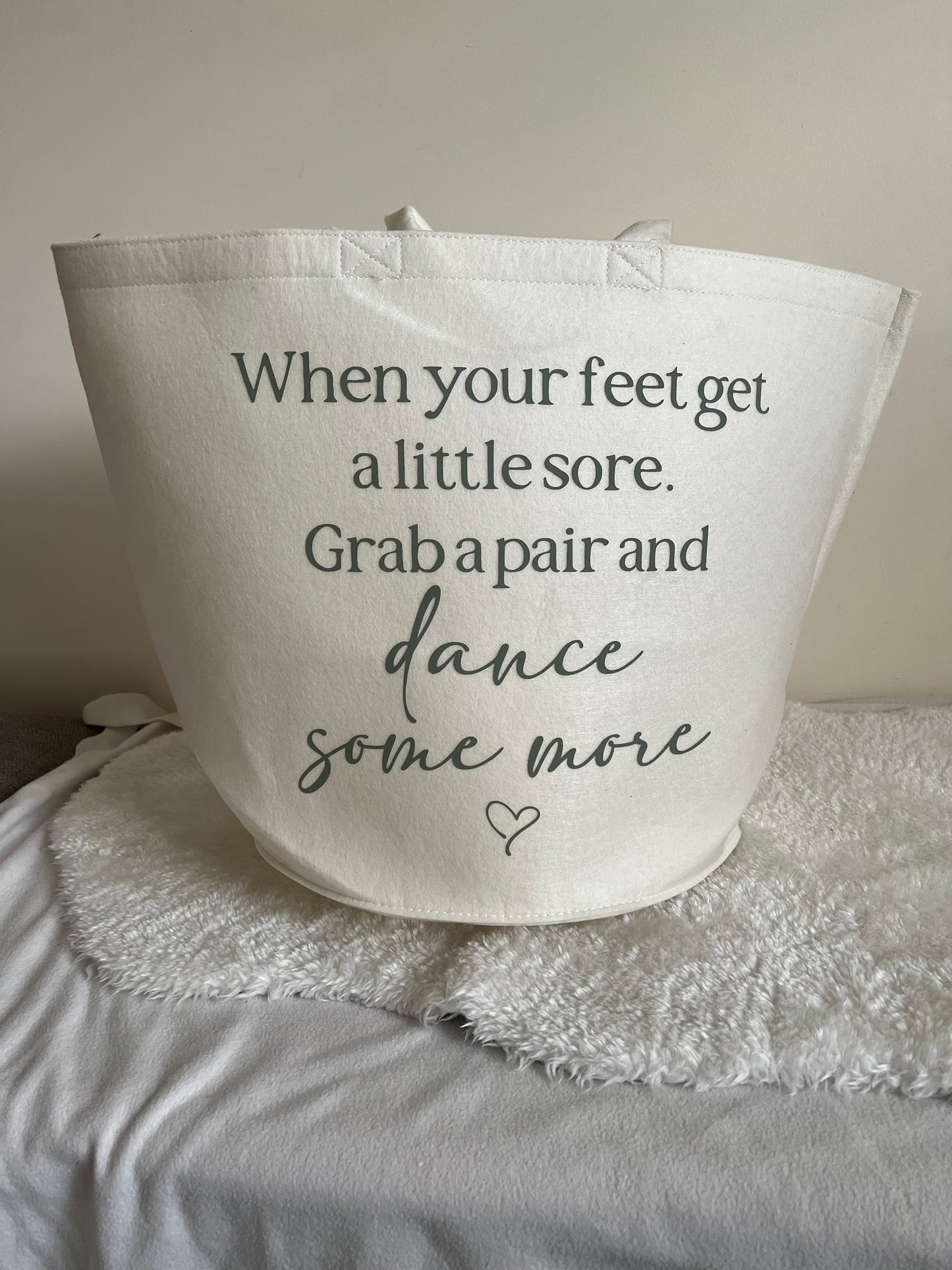 Personalised Felt Storage Basket's/Trugs