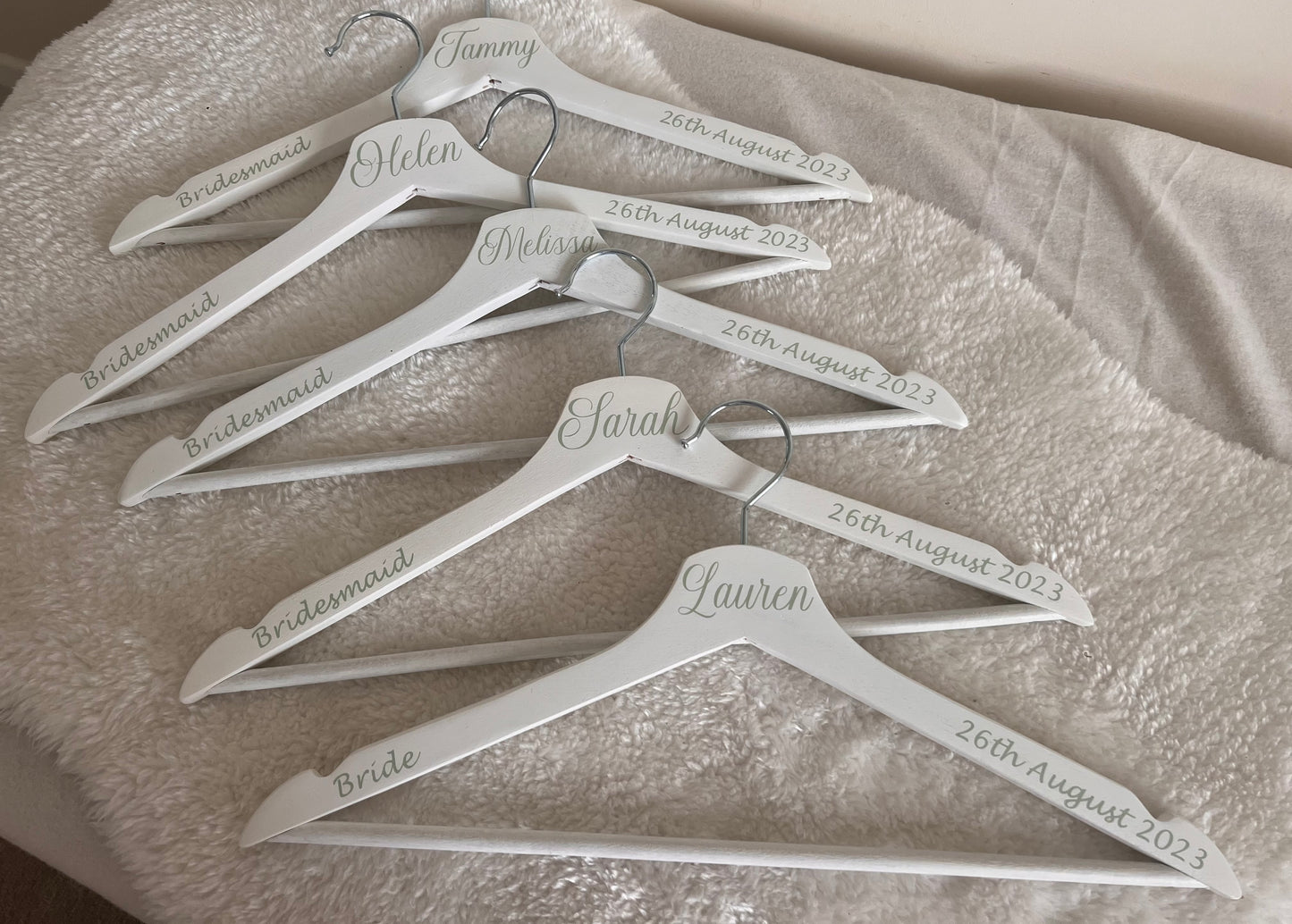Personalised Wooden Hangers