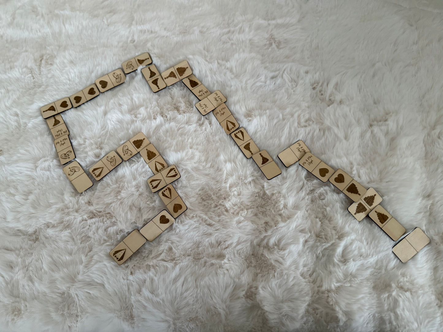 Personalised Wooden Dominoes