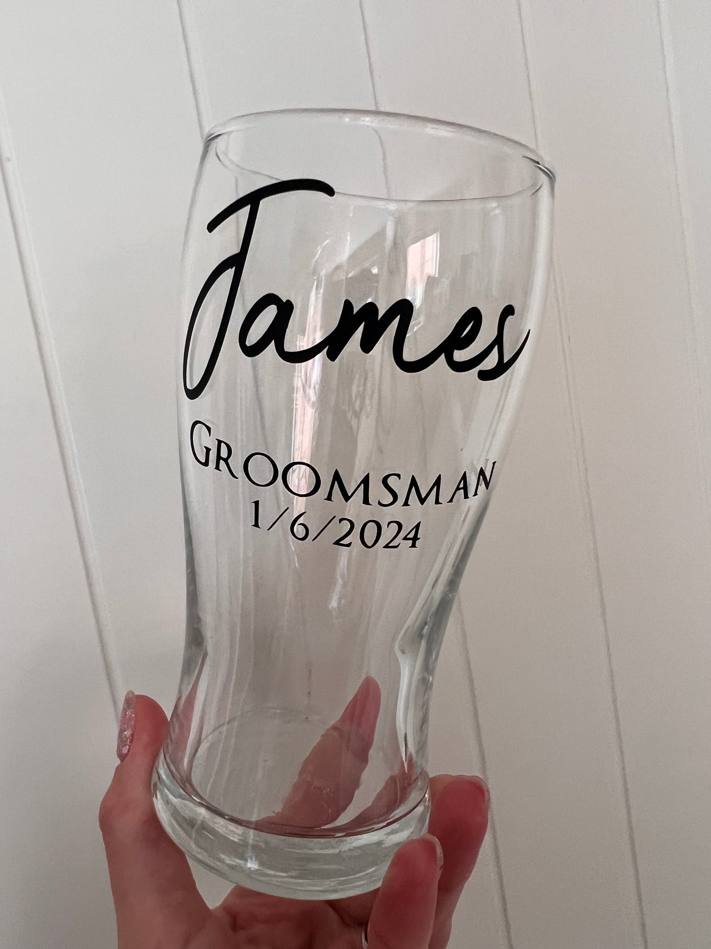 Personalised Pint Glass