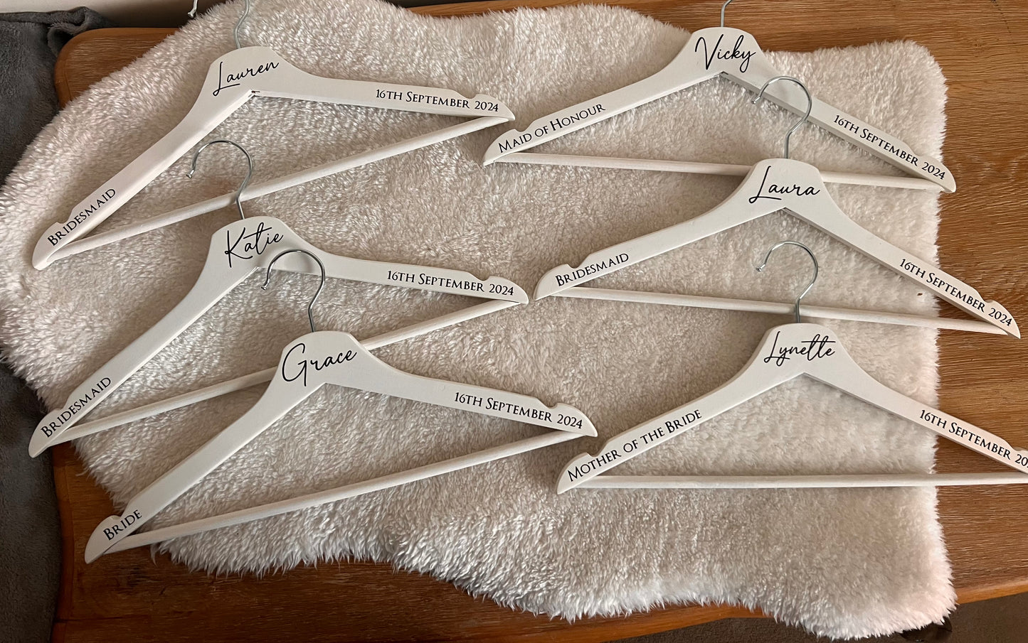 Personalised Wooden Hangers