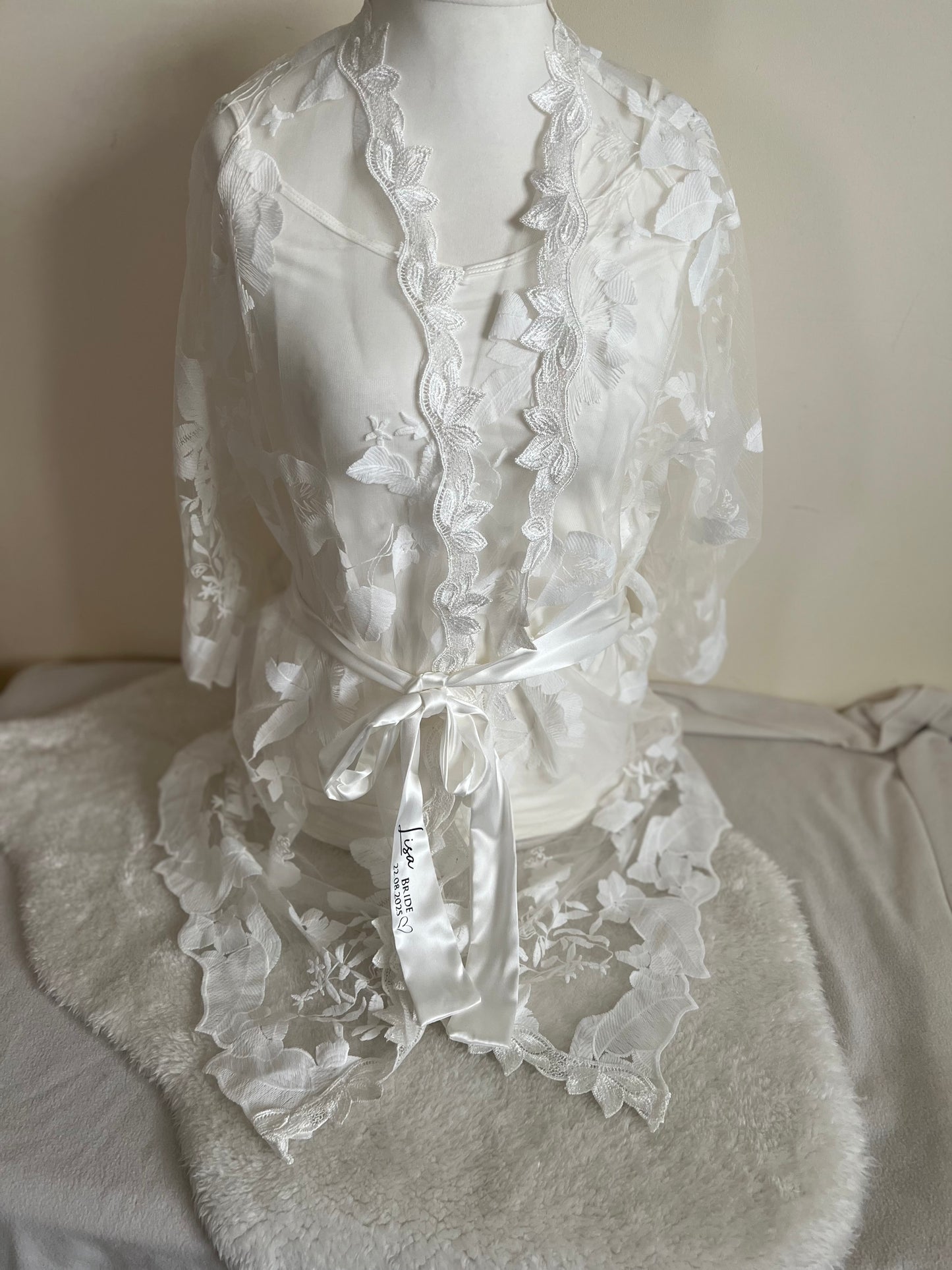 Full Lace Robe with Slip