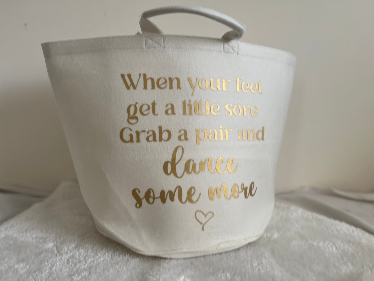 Personalised Felt Storage Basket's/Trugs