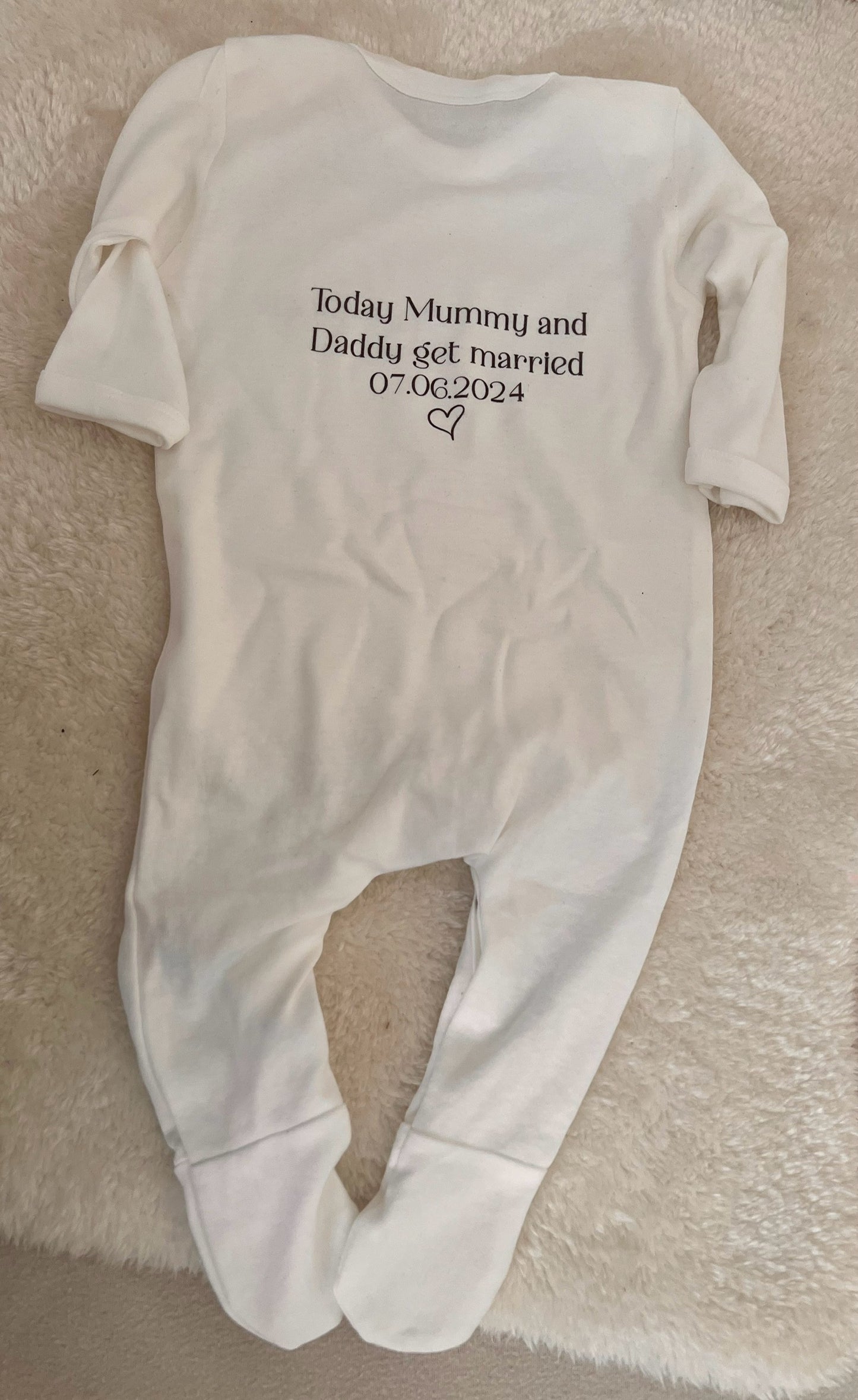 Baby Personalised Sleep Romper
