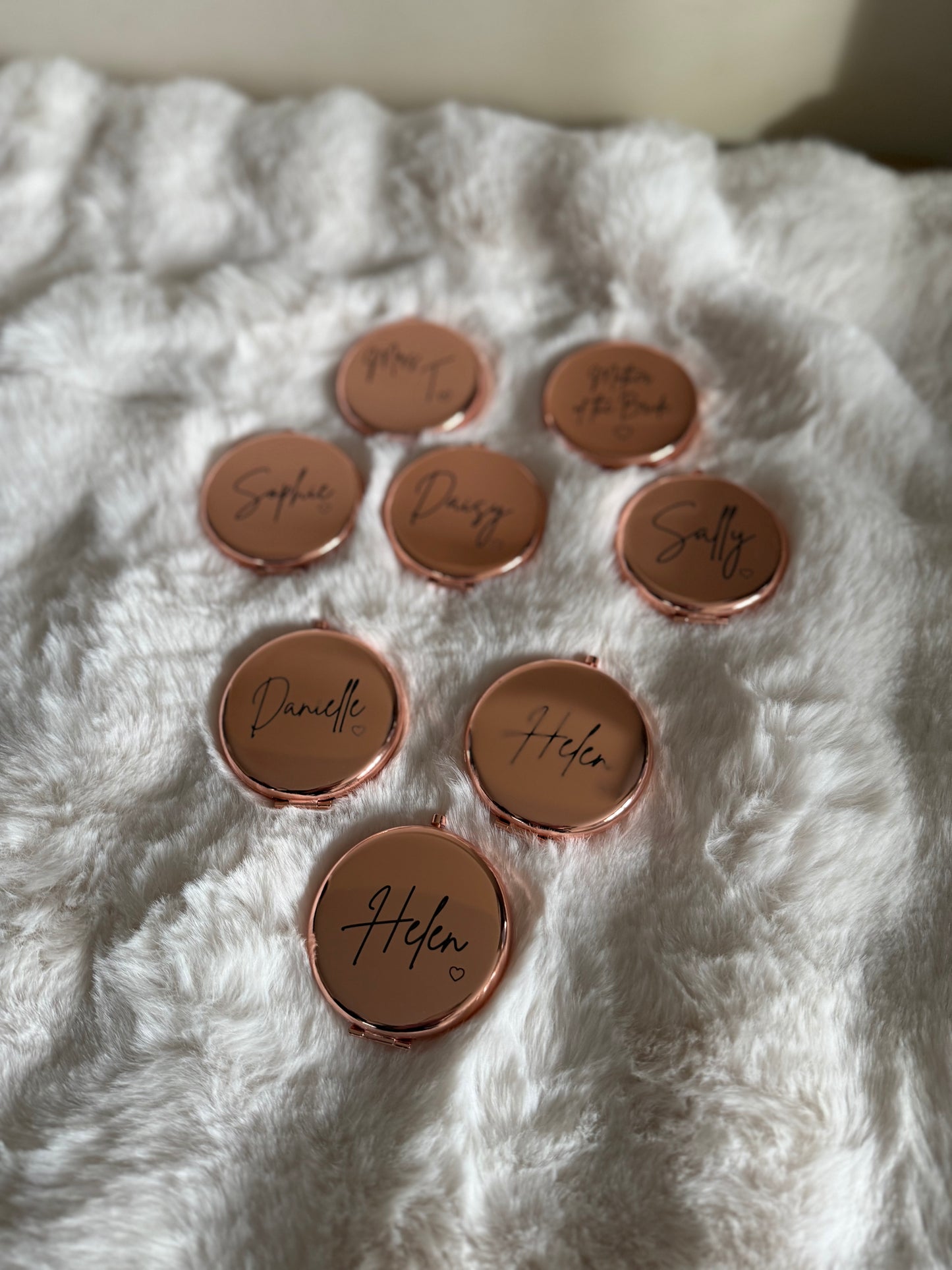 Personalised Pocket mirrors