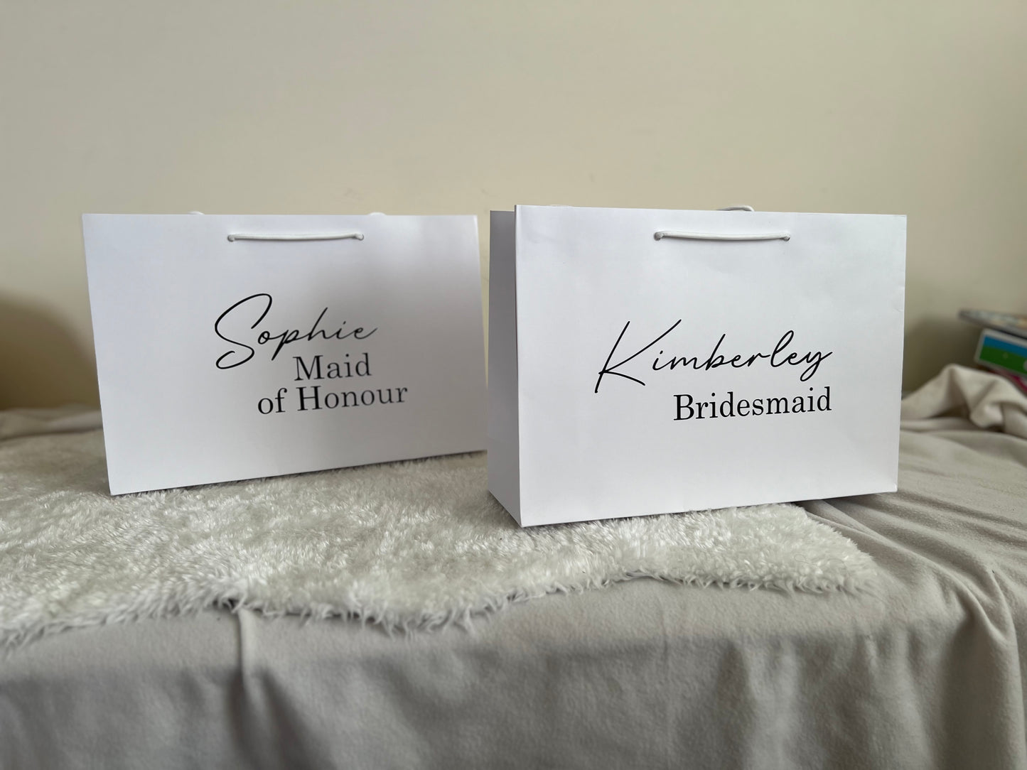 Regular Gift Bags - White or Black