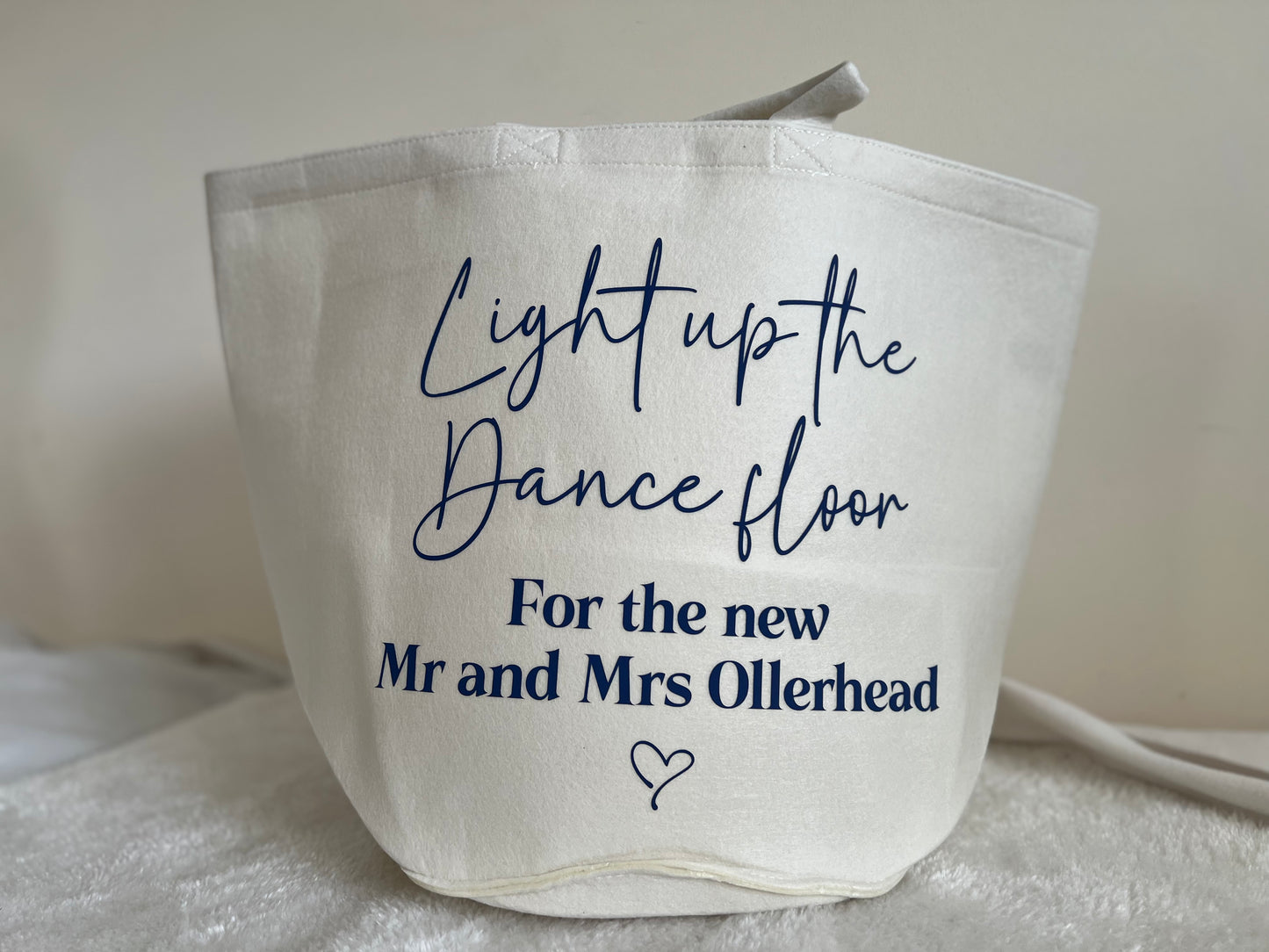 Personalised Felt Storage Basket's/Trugs