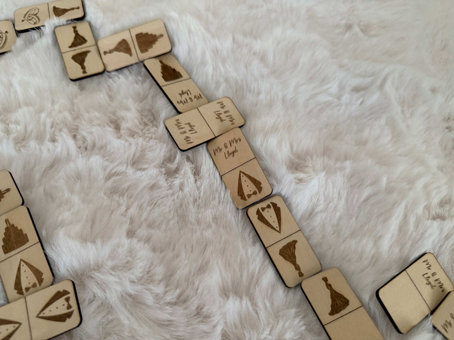 Personalised Wooden Dominoes