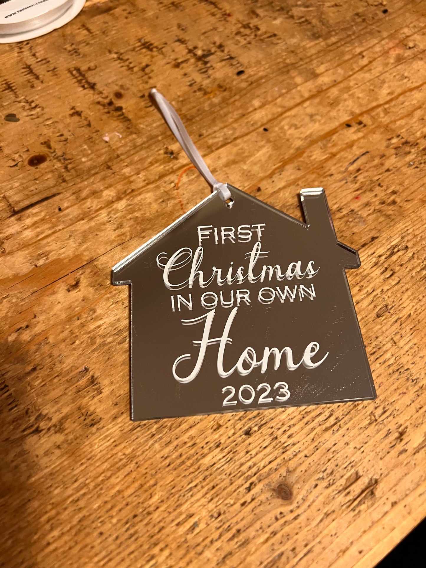Personalised Acyrlic House Decoration/Bauble