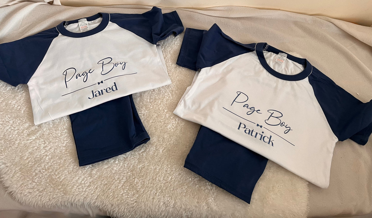 Block Colour Child Cotton Kids Pjs Long
