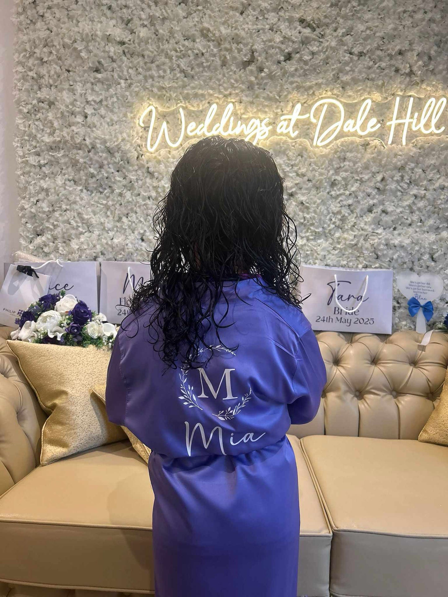 Lace Sleeve Child Robe